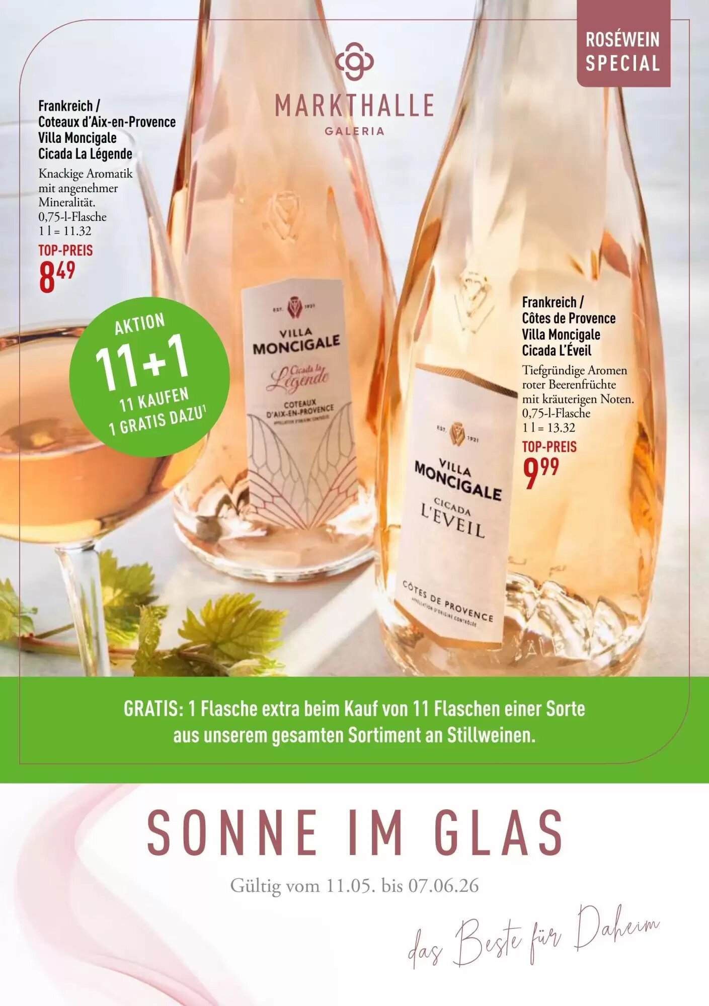 Galeria Markthalle Prospekt (ab 11.05.2026) zum Blättern - Seite 1