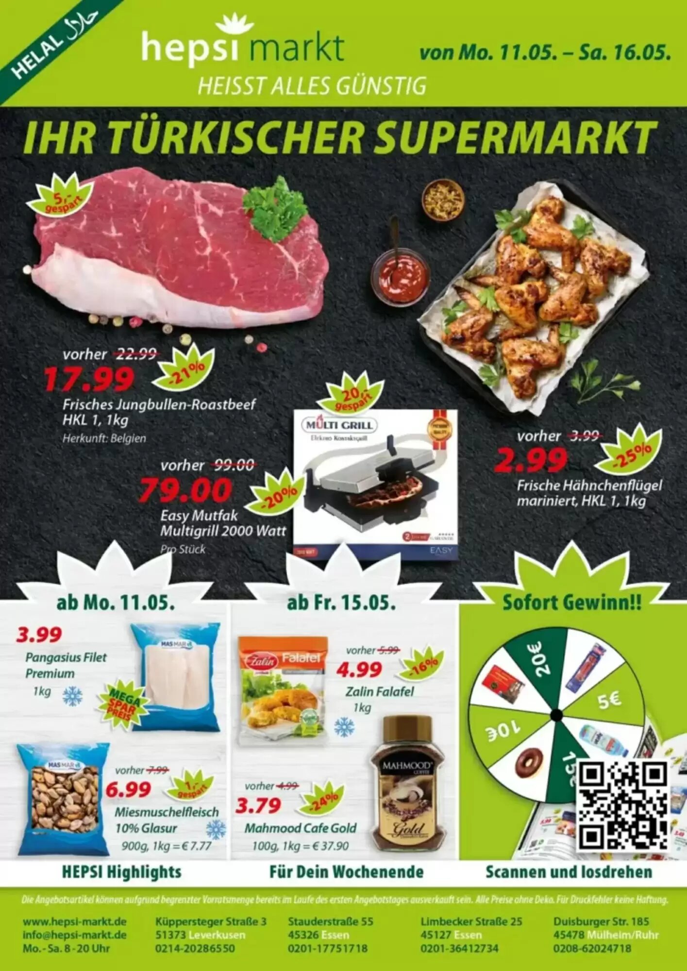 Hepsi-Markt Prospekt (ab 11.05.2026) zum Blättern - Seite 1