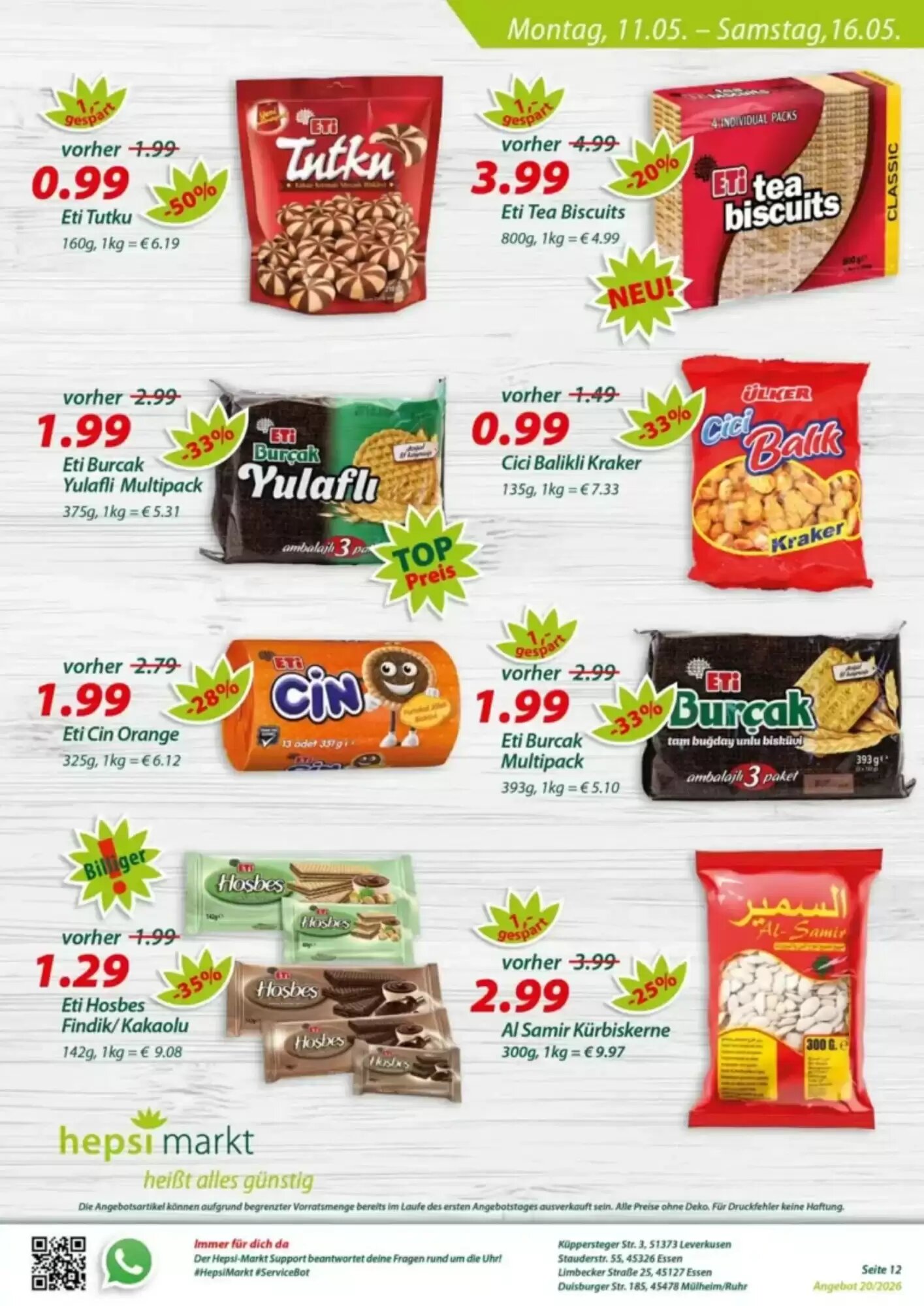 Hepsi-Markt Prospekt (ab 11.05.2026) zum Blättern - Seite 12