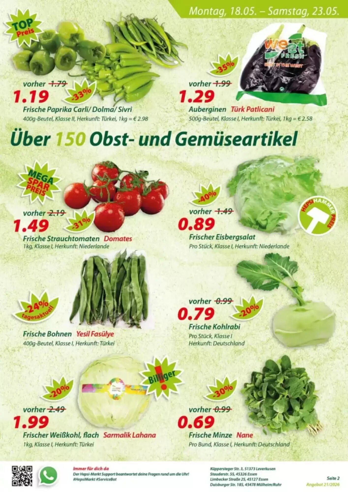 Hepsi-Markt Prospekt (ab 11.05.2026) zum Blättern - Seite 14