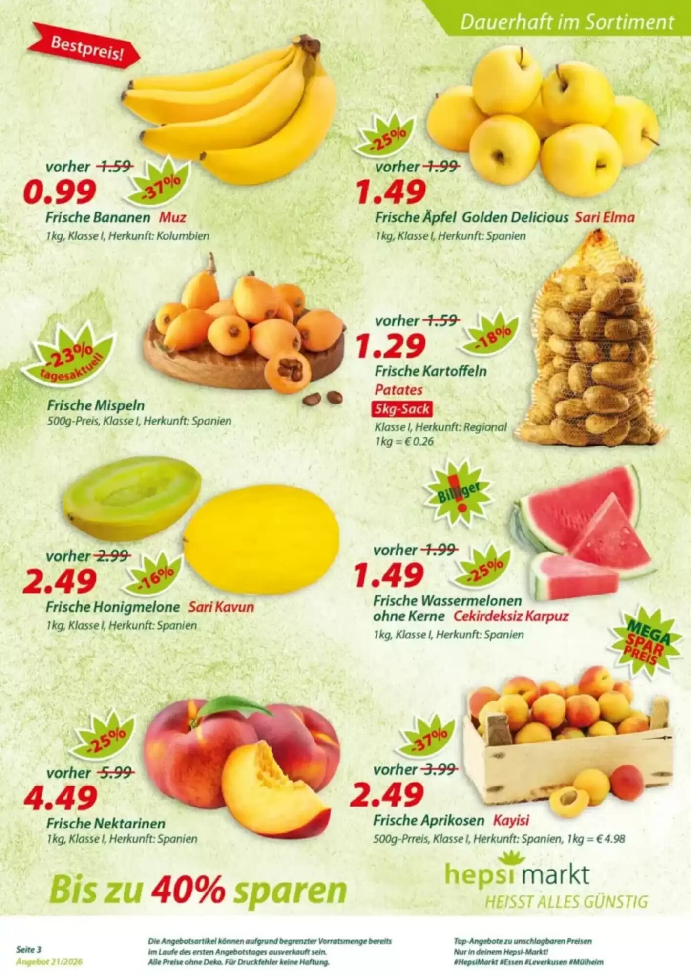 Hepsi-Markt Prospekt (ab 11.05.2026) zum Blättern - Seite 15