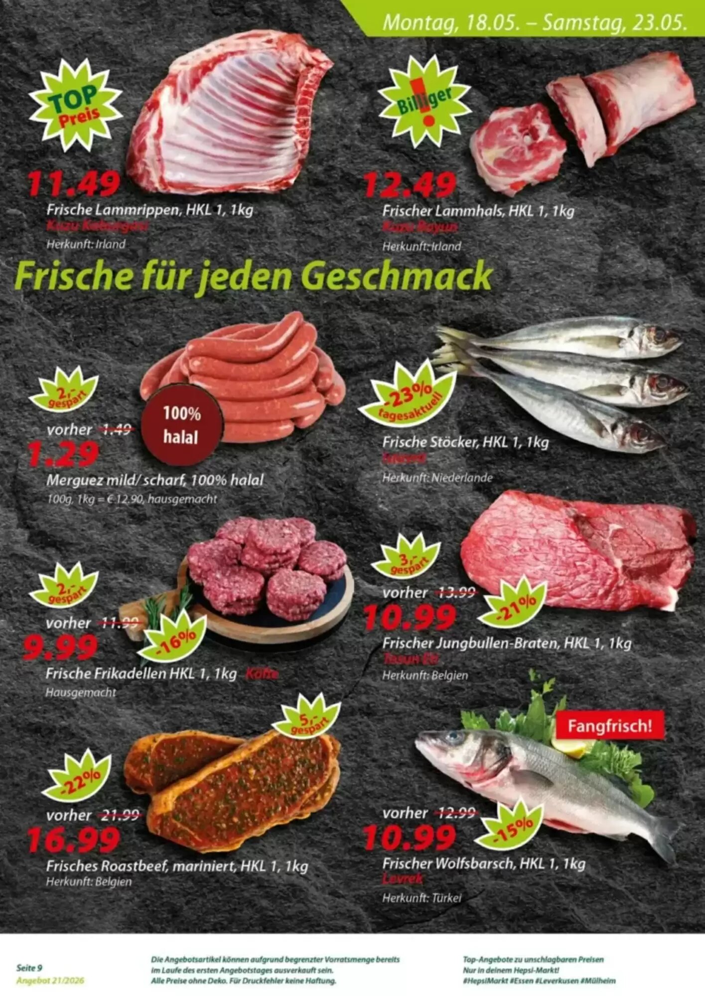 Hepsi-Markt Prospekt (ab 11.05.2026) zum Blättern - Seite 21