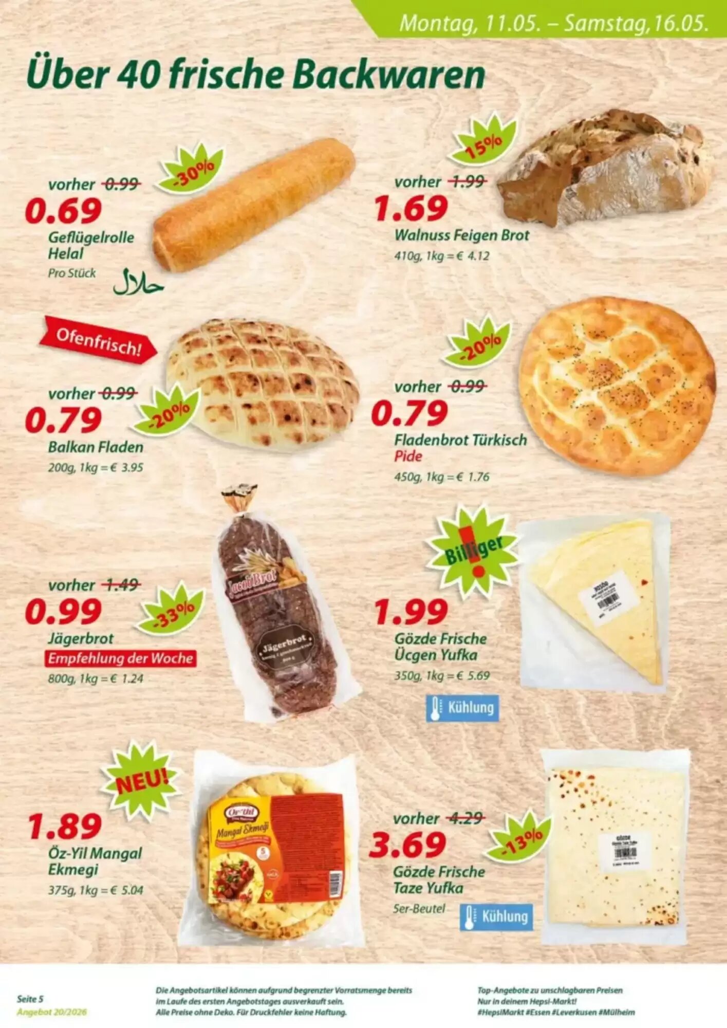 Hepsi-Markt Prospekt (ab 11.05.2026) zum Blättern - Seite 5