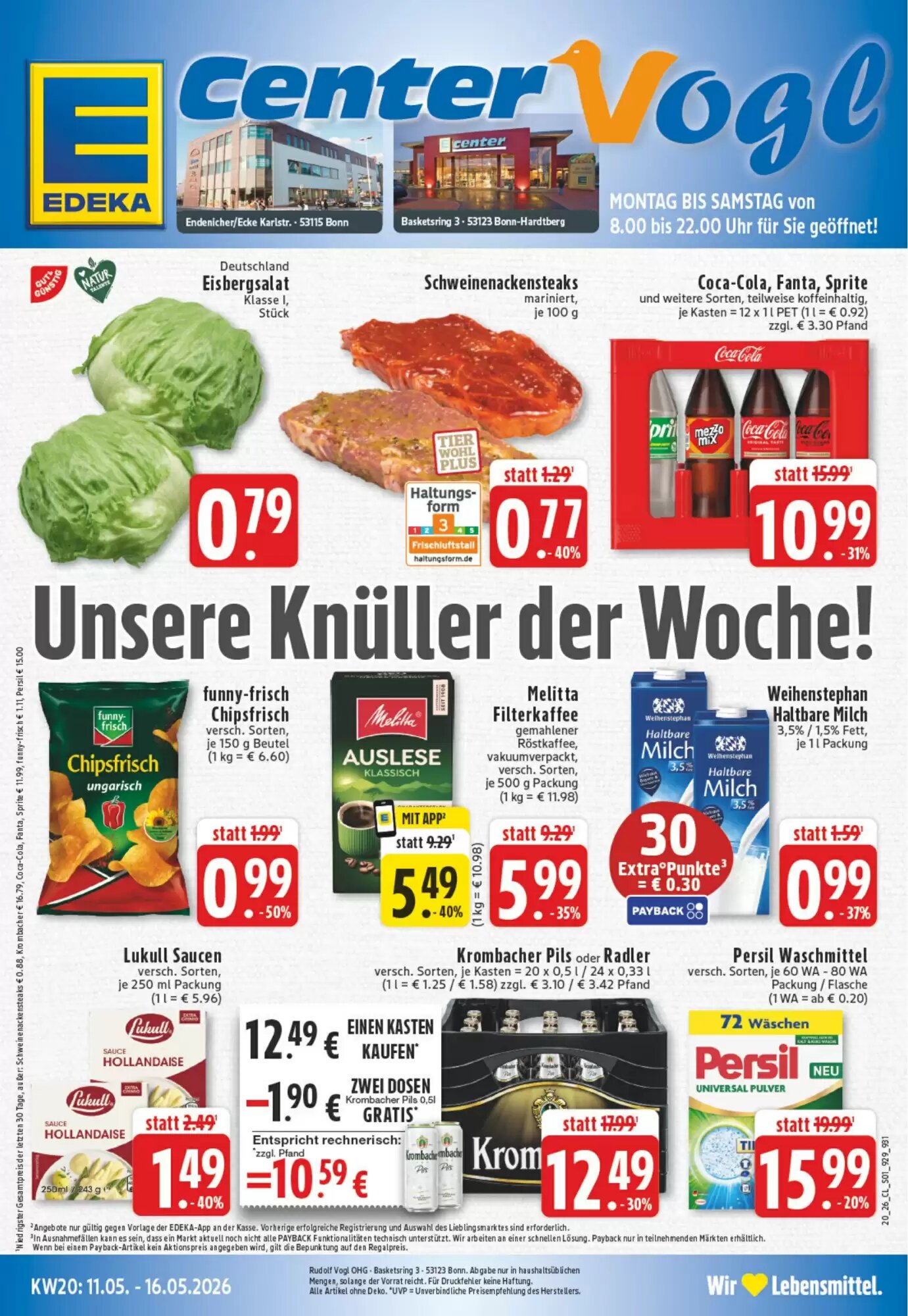 EDEKA Vogl Prospekt (ab 11.05.2026) zum Blättern - Seite 1