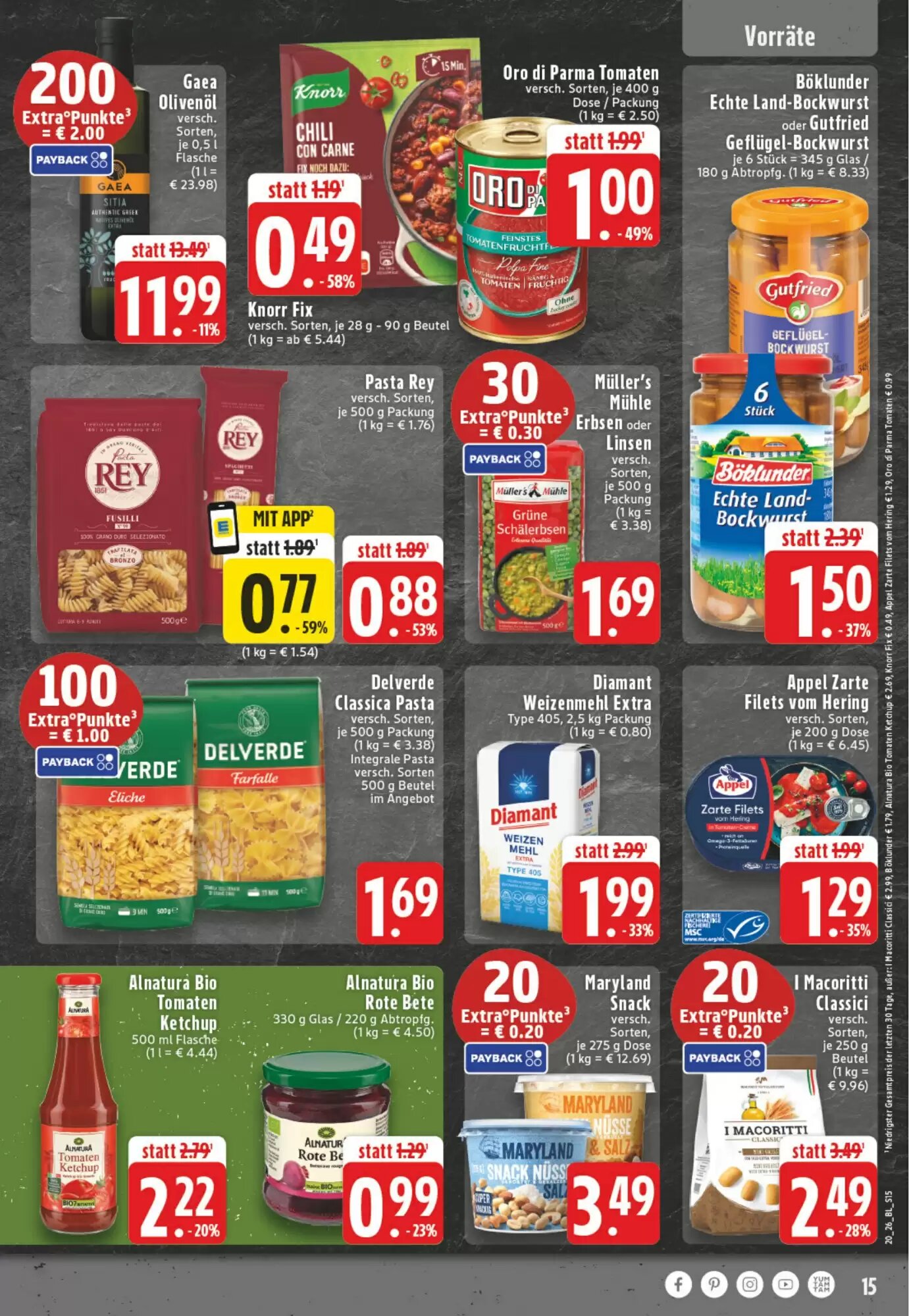 EDEKA Vogl Prospekt (ab 11.05.2026) zum Blättern - Seite 15