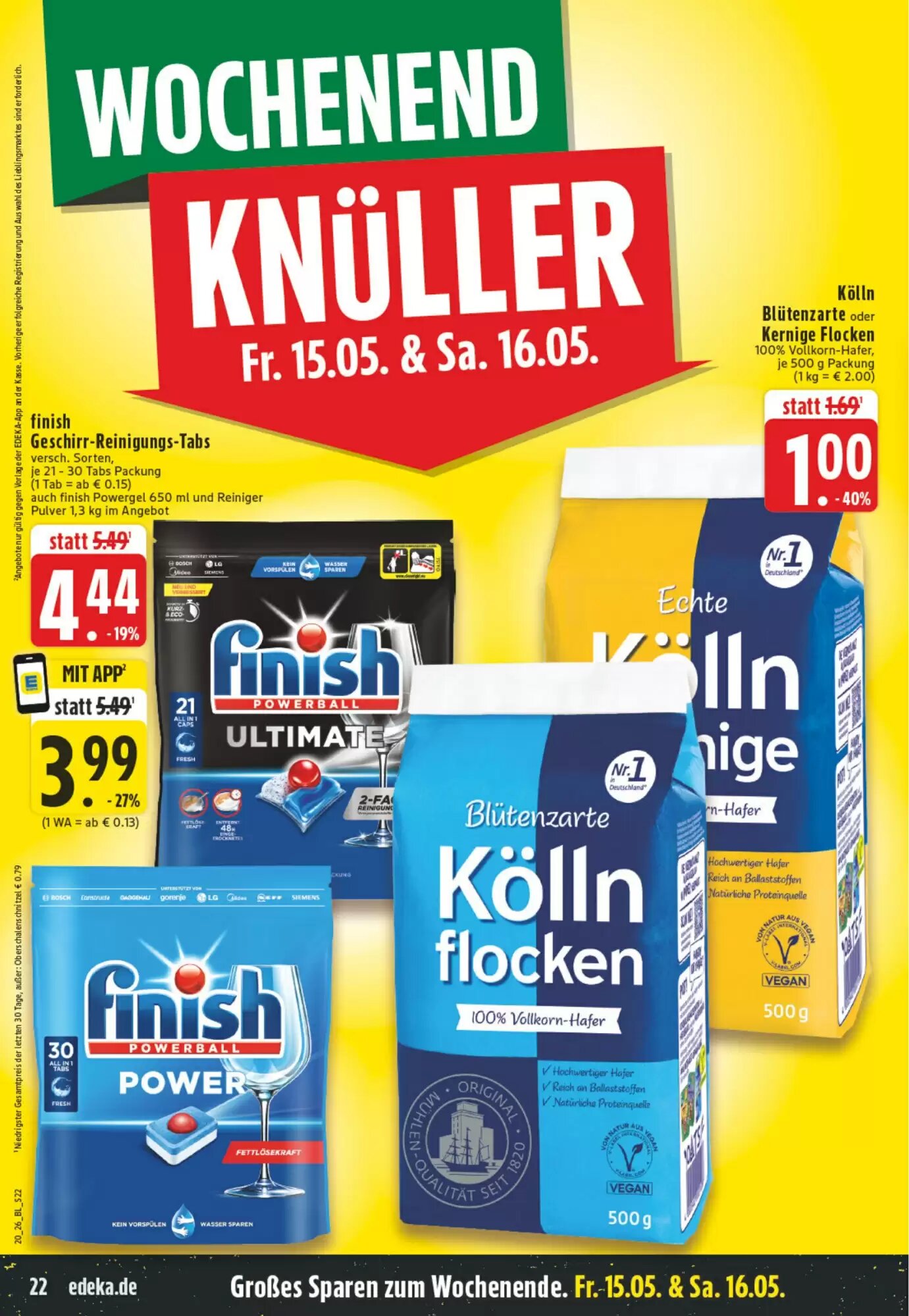 EDEKA Vogl Prospekt (ab 11.05.2026) zum Blättern - Seite 22