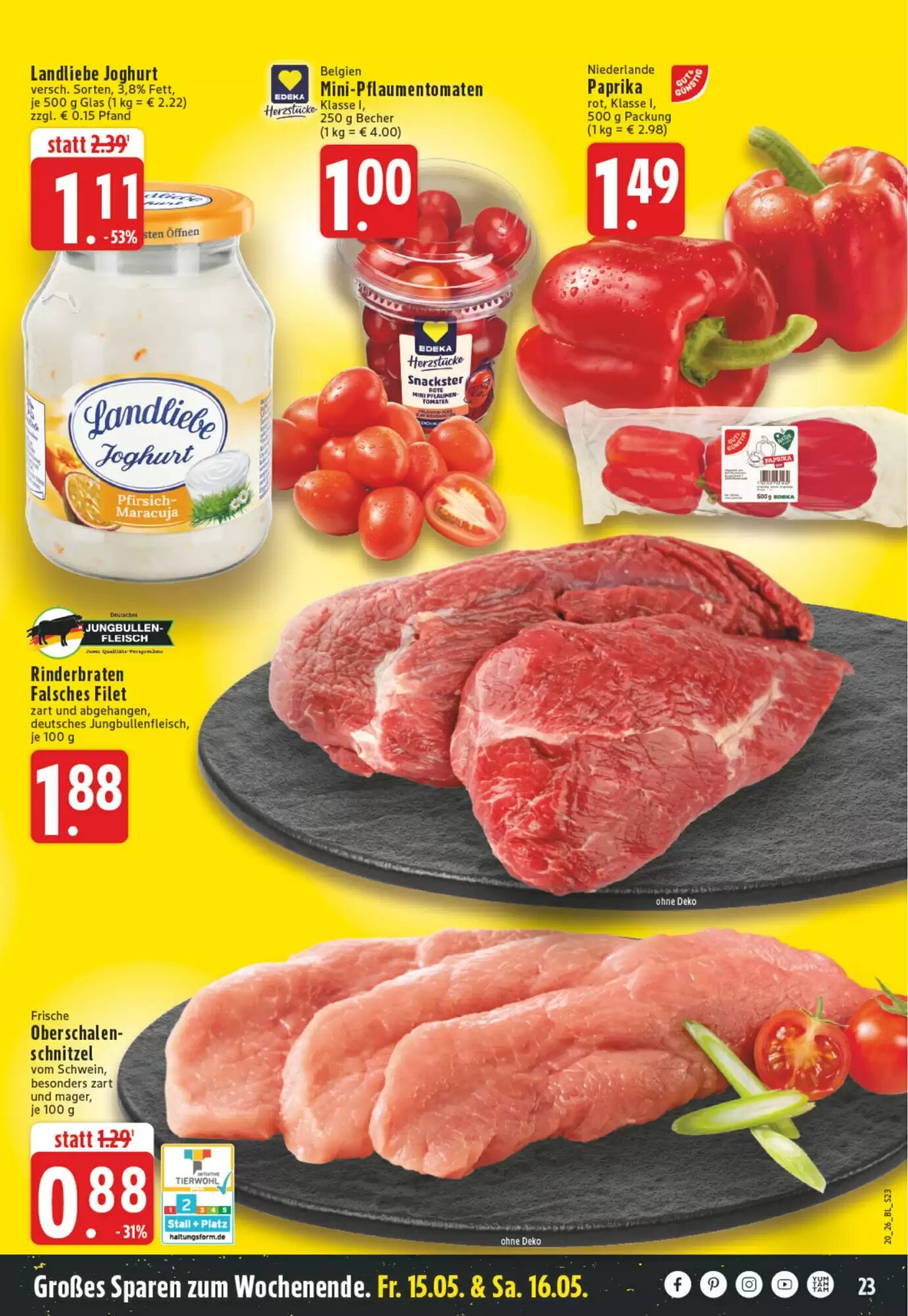 EDEKA Vogl Prospekt (ab 11.05.2026) zum Blättern - Seite 23