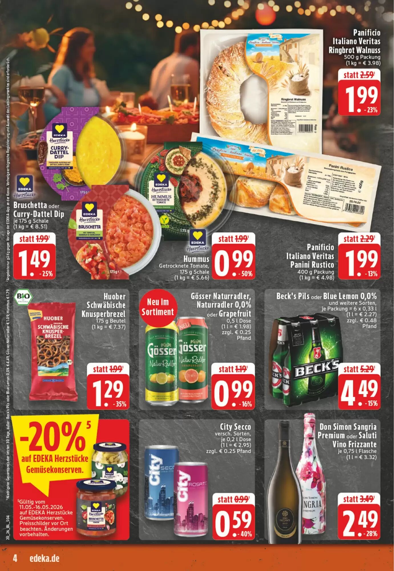 EDEKA Vogl Prospekt (ab 11.05.2026) zum Blättern - Seite 4