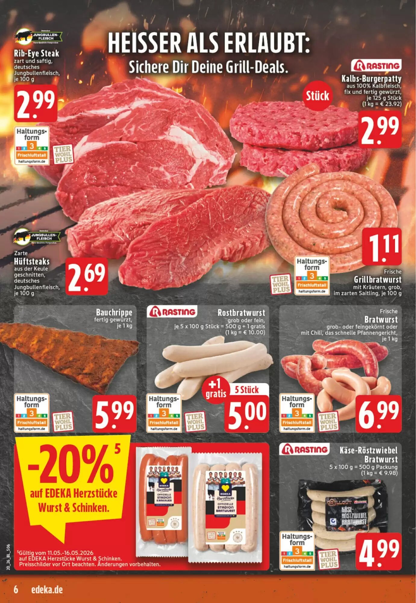 EDEKA Vogl Prospekt (ab 11.05.2026) zum Blättern - Seite 6