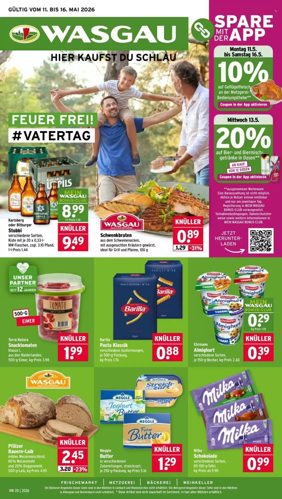 Wasgau Prospekt (ab 11.05.2026) zum Blättern - Seite 1