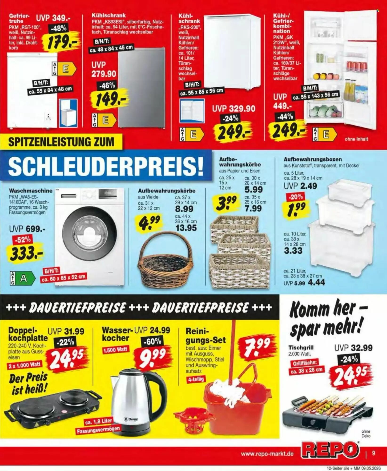 Repo Markt Prospekt (ab 11.05.2026) zum Blättern - Seite 9