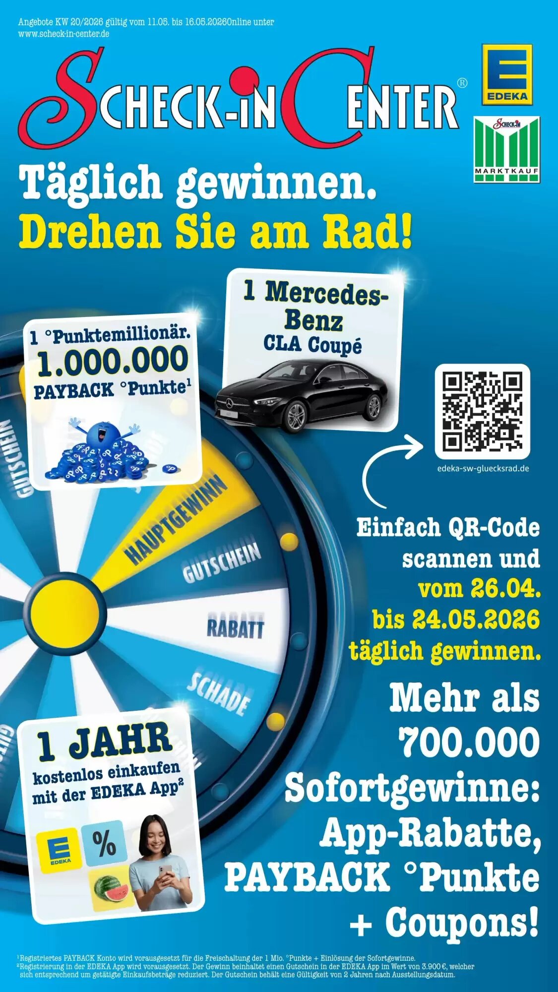 Scheck-in-Center Prospekt (ab 11.05.2026) zum Blättern - Seite 1