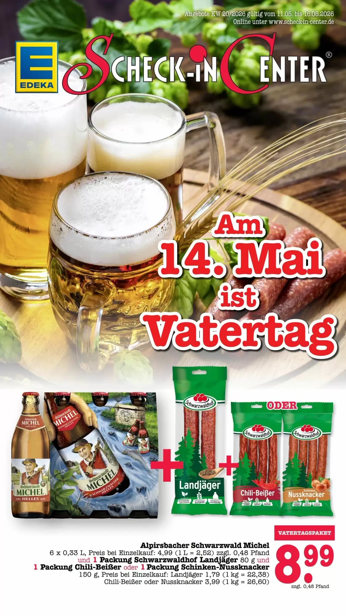 Scheck-in-Center Prospekt (ab 11.05.2026) zum Blättern - Seite 8