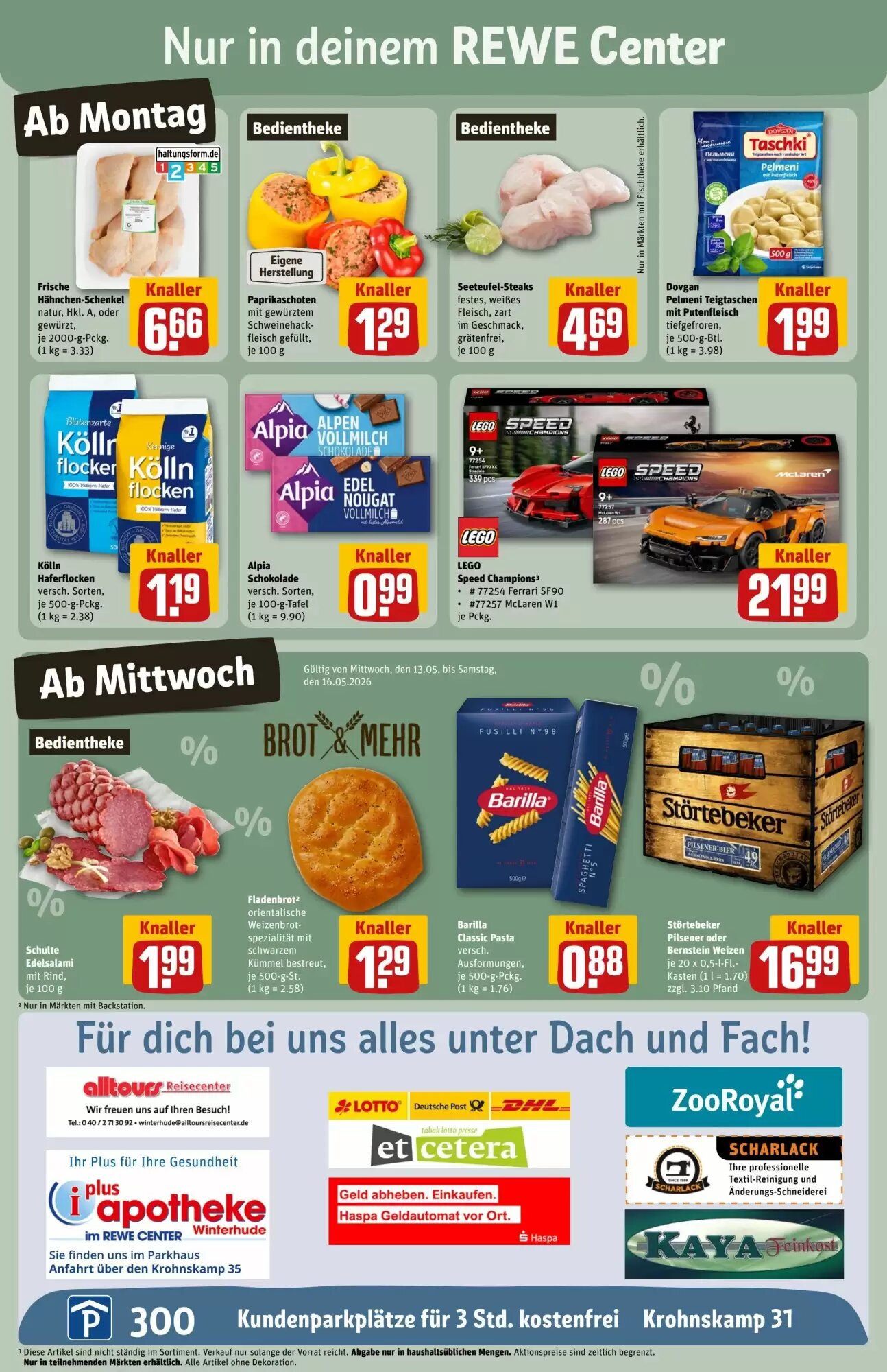 REWE Center Prospekt (ab 11.05.2026) zum Blättern - Seite 3