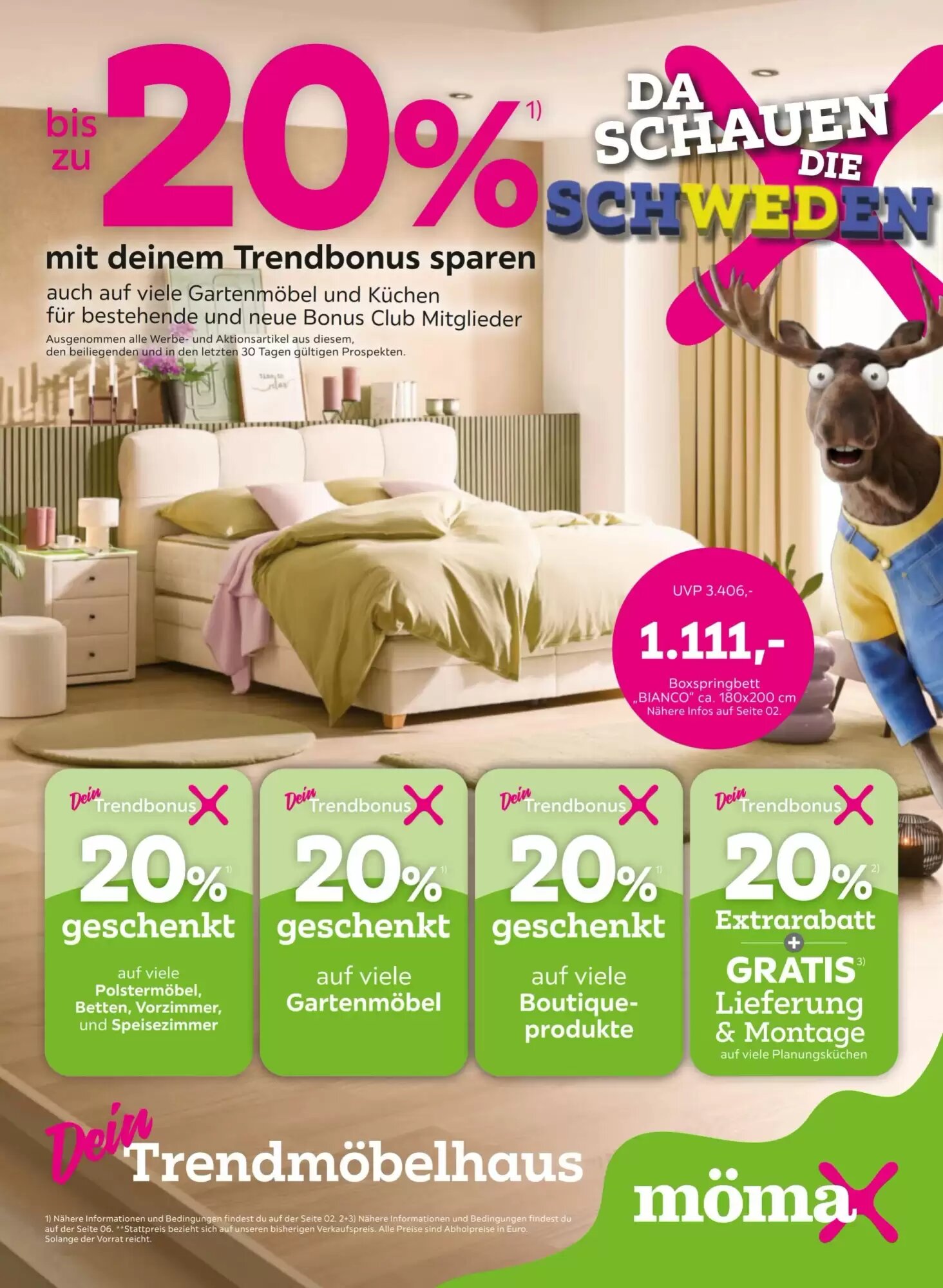 Mömax Prospekt (ab 11.05.2026) zum Blättern - Seite 1