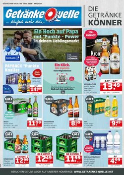 Getränke Quelle Prospekt (ab 11.05.2026) zum Blättern