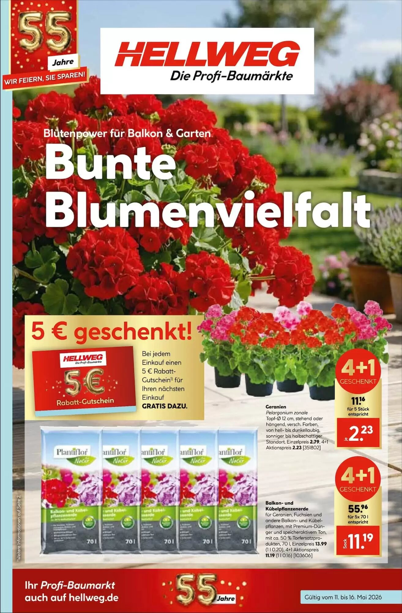 Hellweg Prospekt (ab 11.05.2026) zum Blättern - Seite 1