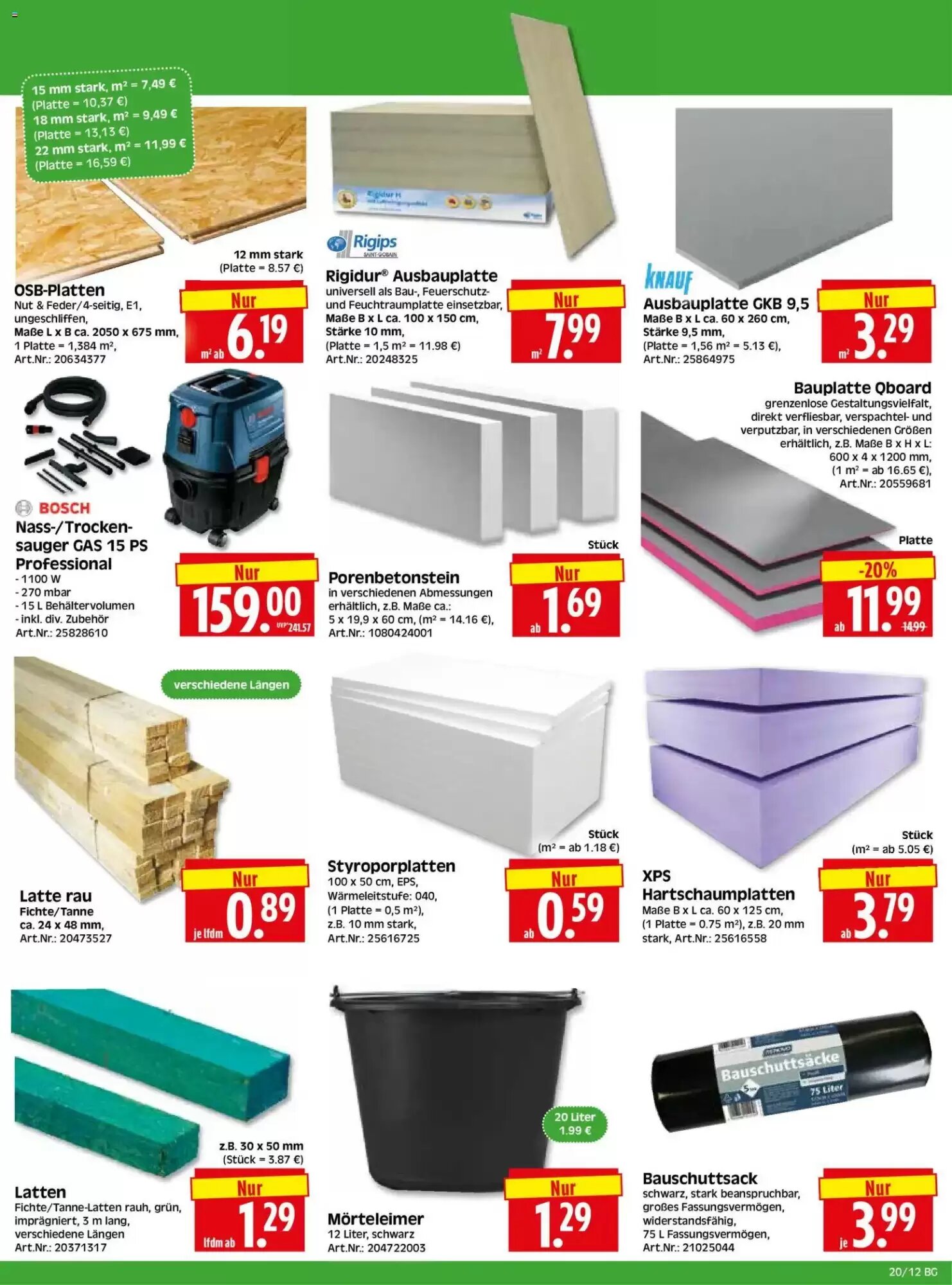 Herkules Baumarkt Prospekt (ab 11.05.2026) zum Blättern - Seite 12