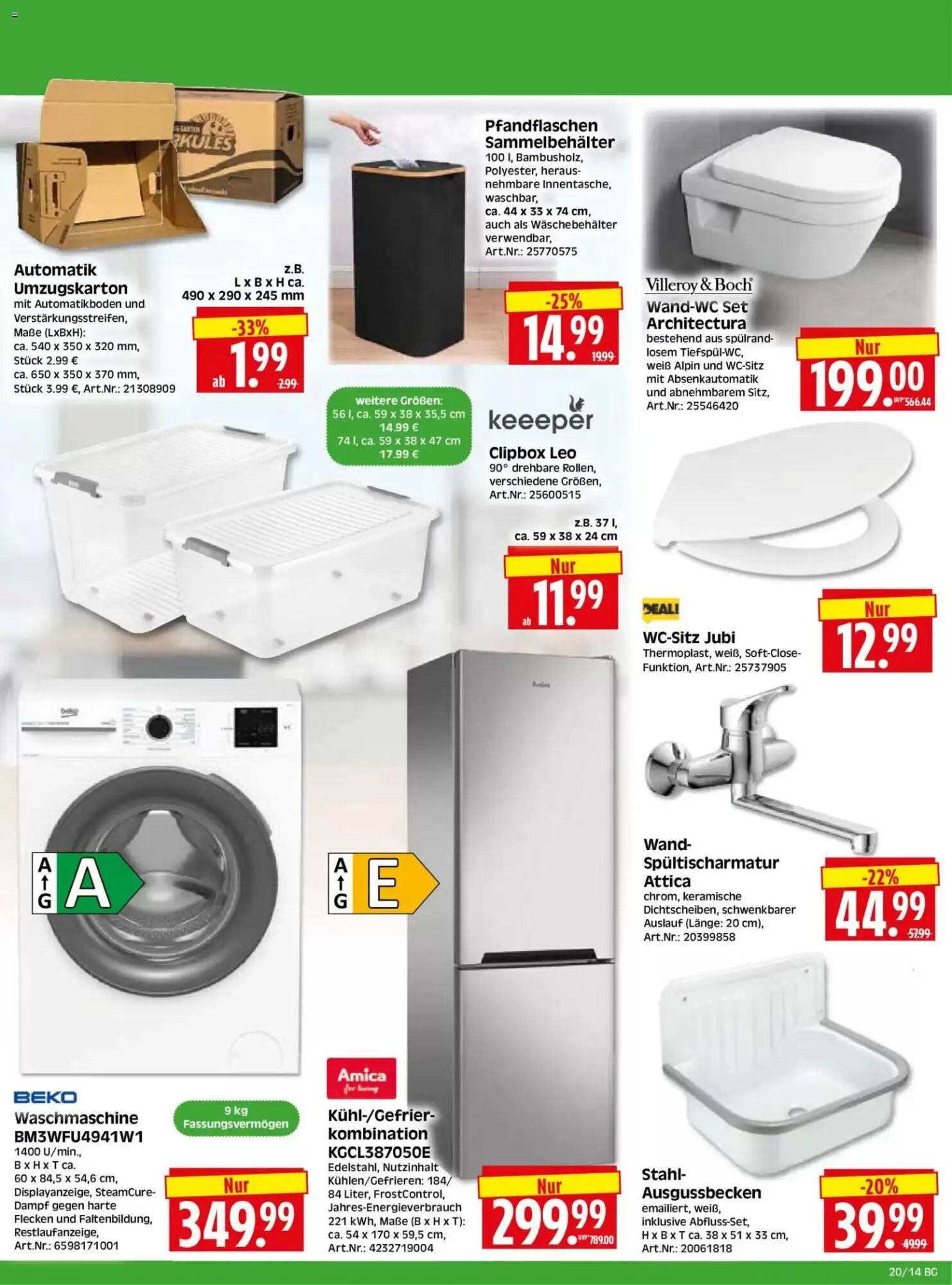 Herkules Baumarkt Prospekt (ab 11.05.2026) zum Blättern - Seite 14