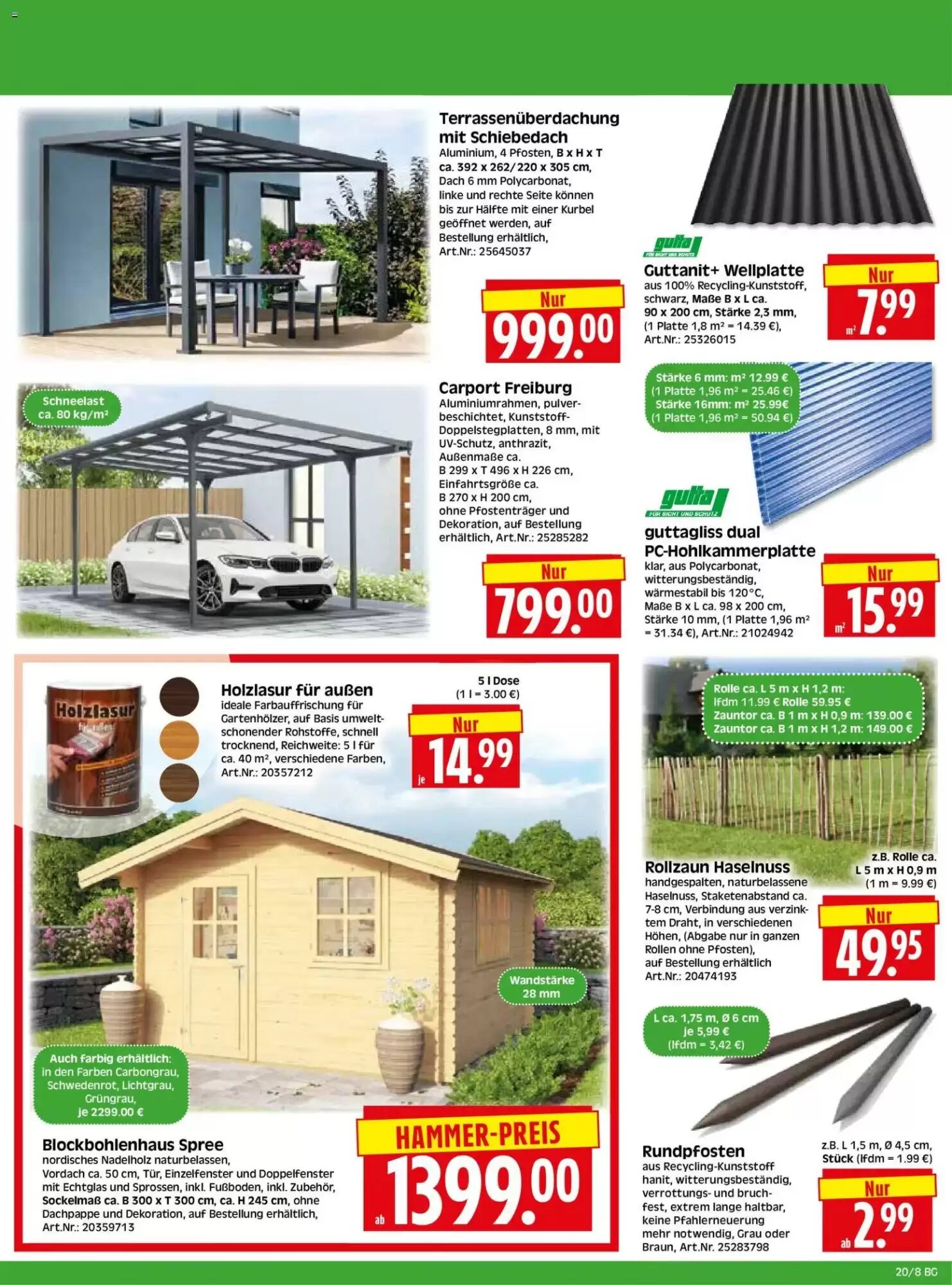Herkules Baumarkt Prospekt (ab 11.05.2026) zum Blättern - Seite 8