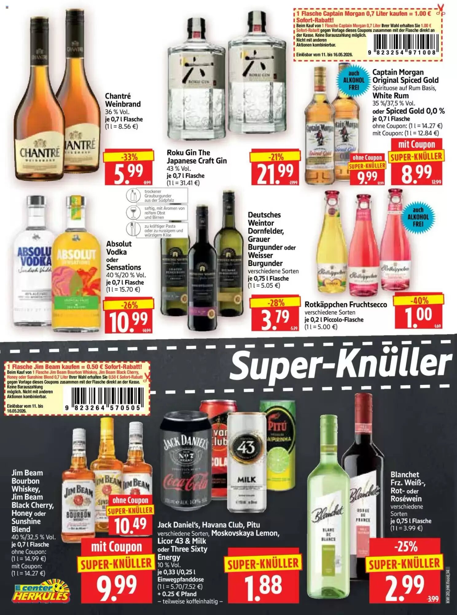 Edeka Herkules Prospekt (ab 11.05.2026) zum Blättern - Seite 14