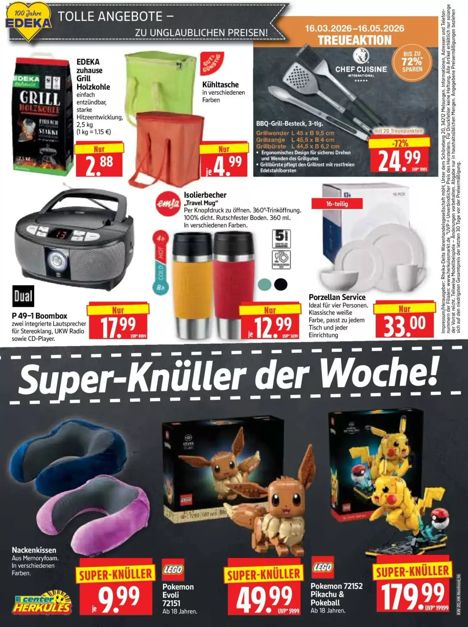 Edeka Herkules Prospekt (ab 11.05.2026) zum Blättern - Seite 16