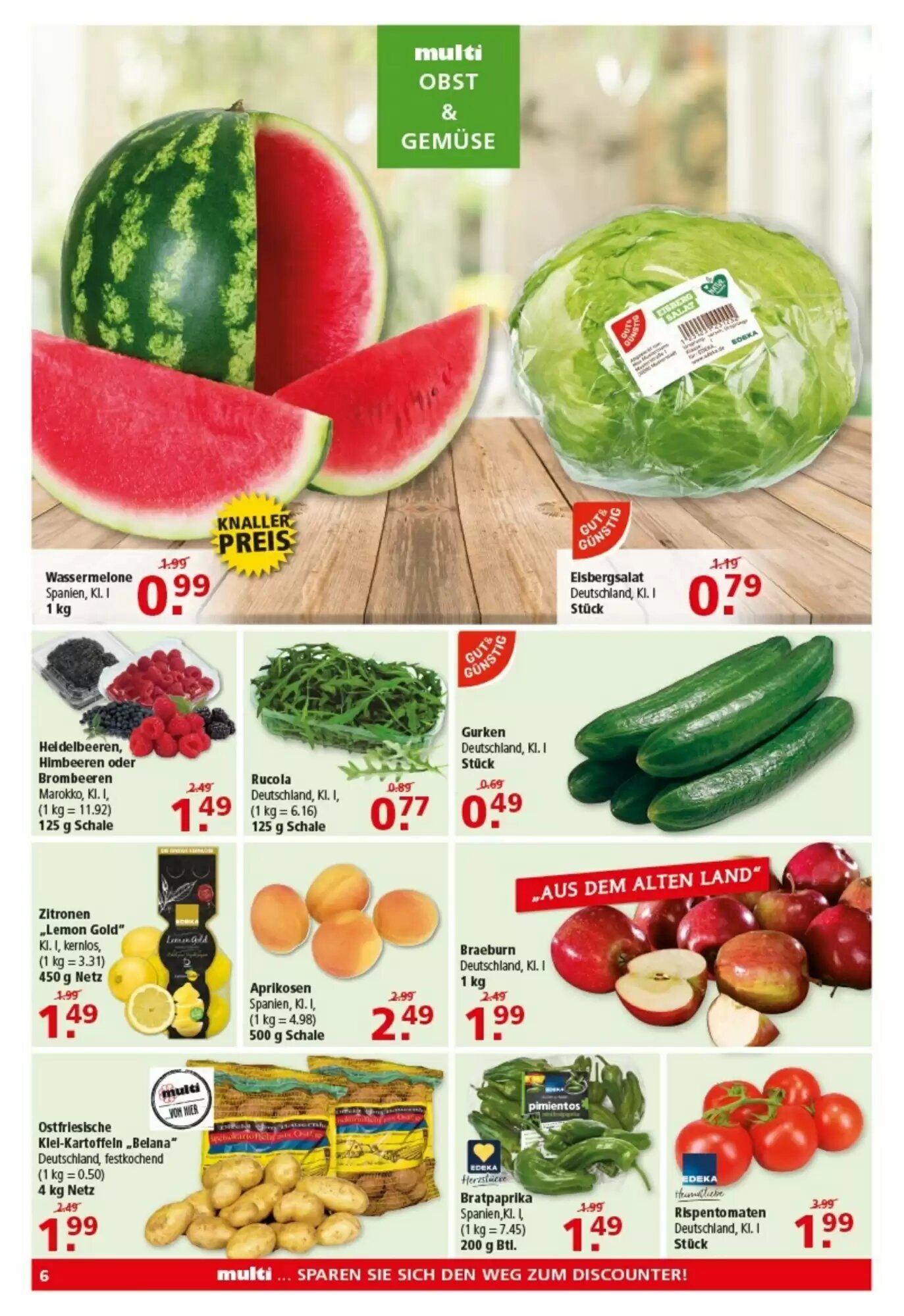 Multi Markt Prospekt (ab 11.05.2026) zum Blättern - Seite 6