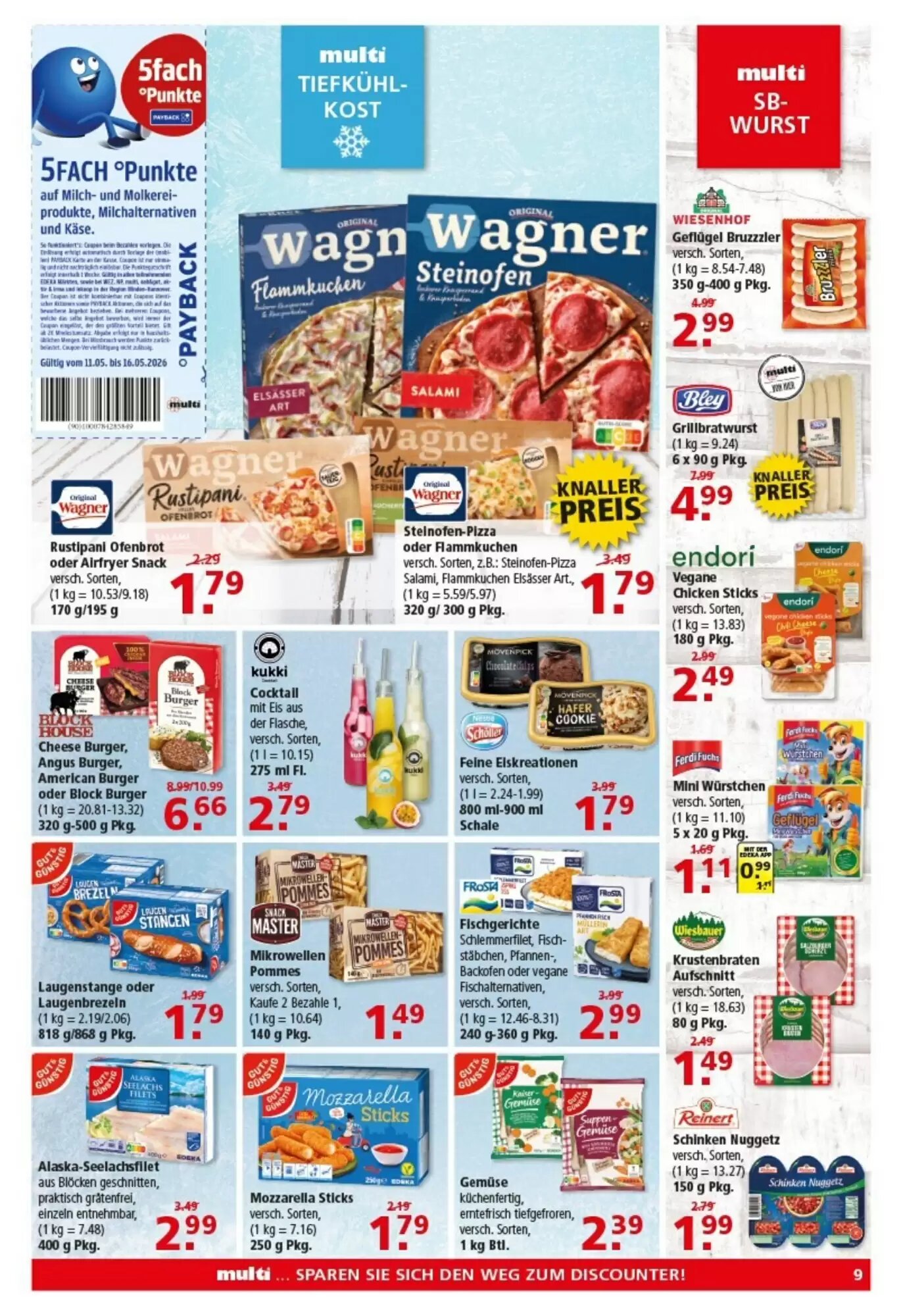 Multi Markt Prospekt (ab 11.05.2026) zum Blättern - Seite 9