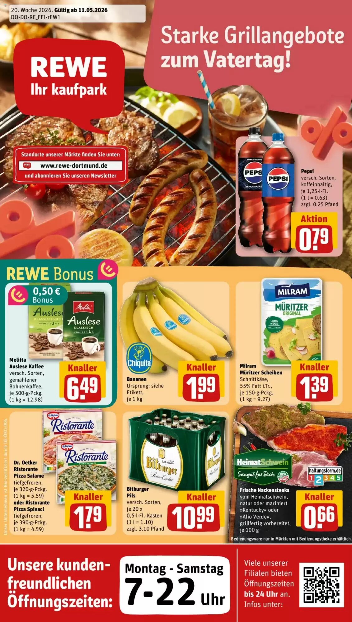 REWE Kaufpark Prospekt (ab 12.05.2026) zum Blättern - Seite 1