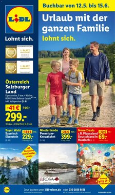 Lidl Reisen Prospekt (ab 12.05.2026) zum Blättern