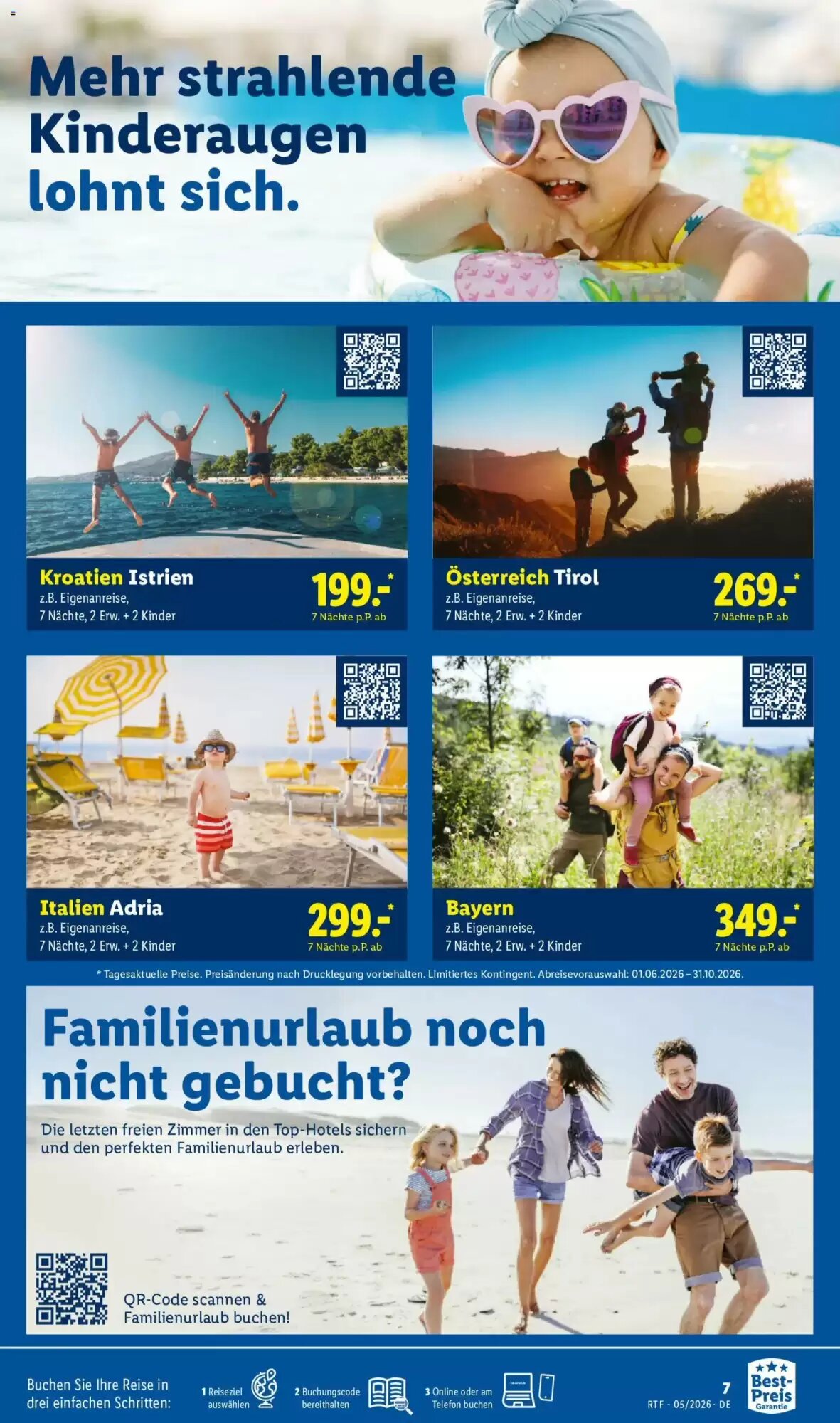 Lidl Reisen Prospekt (ab 12.05.2026) zum Blättern - Seite 7