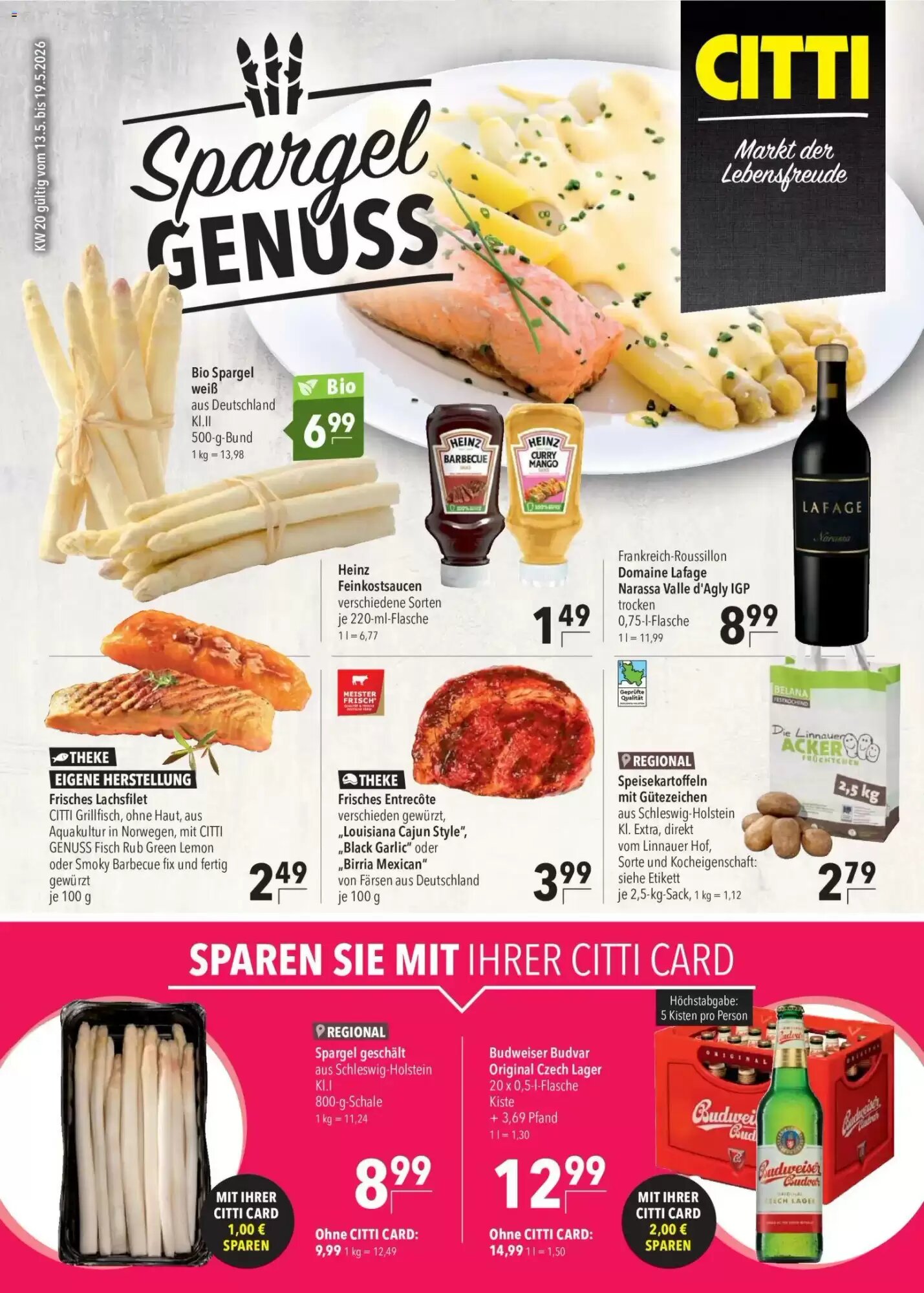 CITTI Markt Prospekt (ab 13.05.2026) zum Blättern - Seite 1