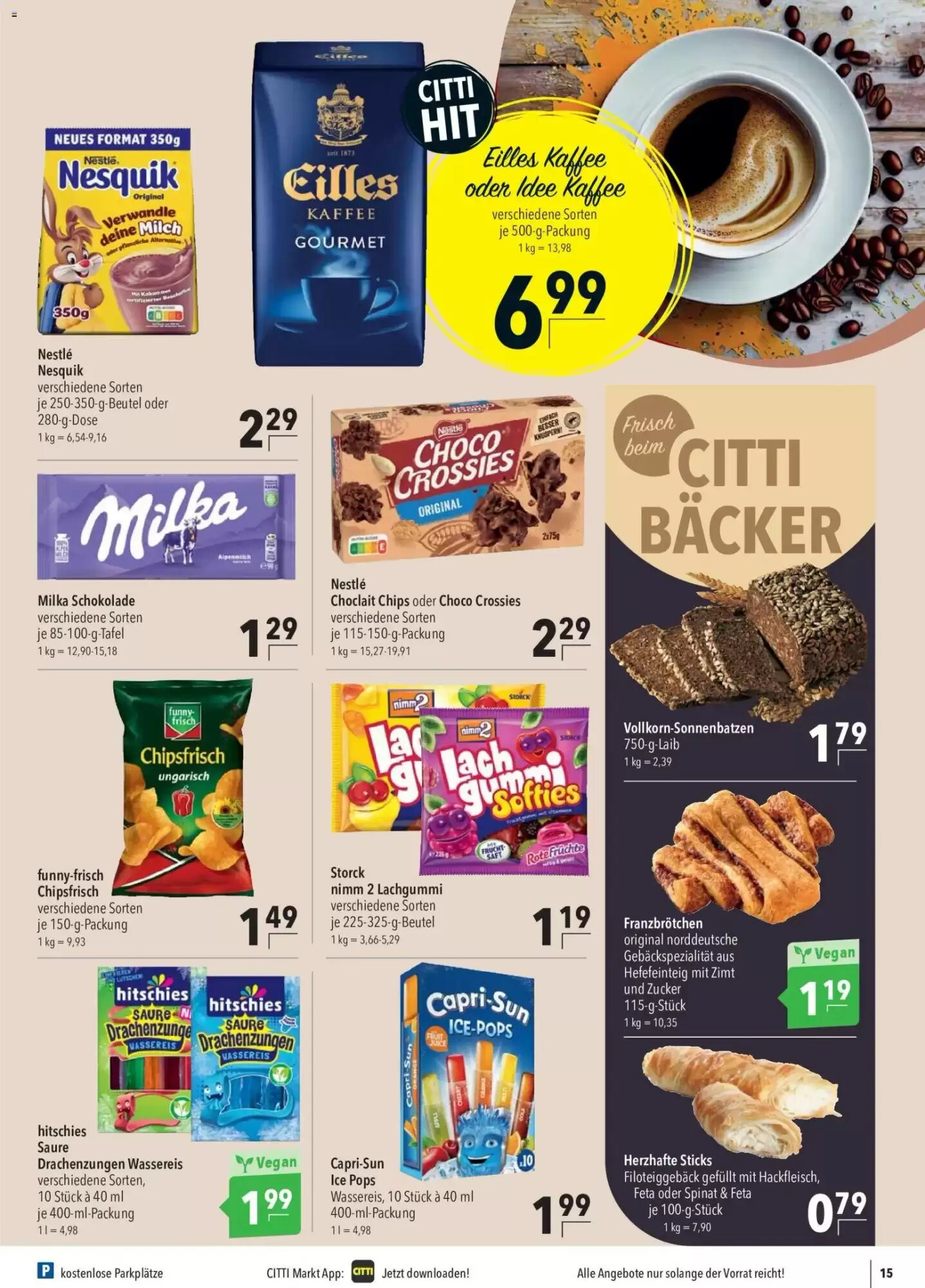 CITTI Markt Prospekt (ab 13.05.2026) zum Blättern - Seite 15