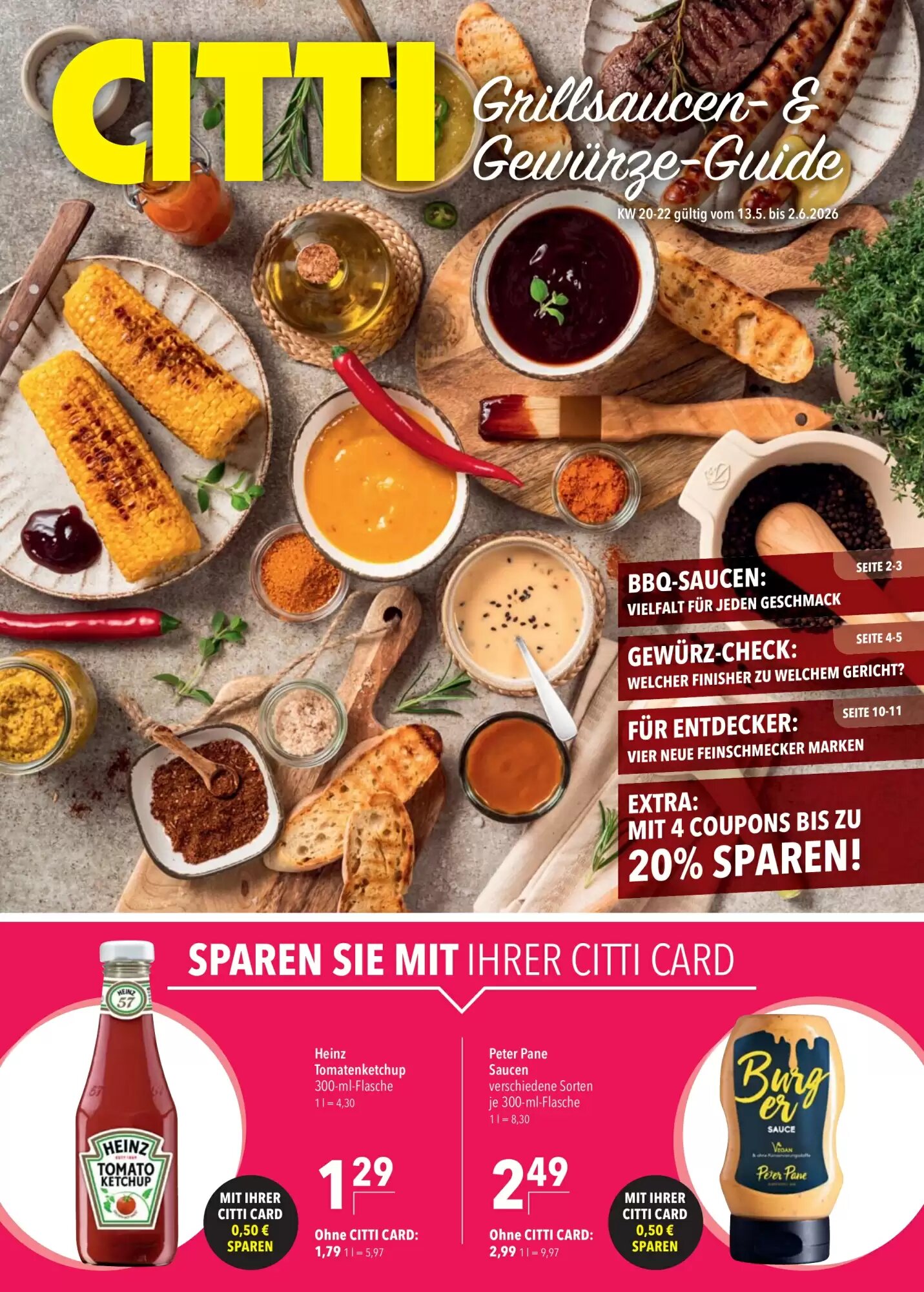 CITTI Markt Prospekt (ab 13.05.2026) zum Blättern - Seite 1