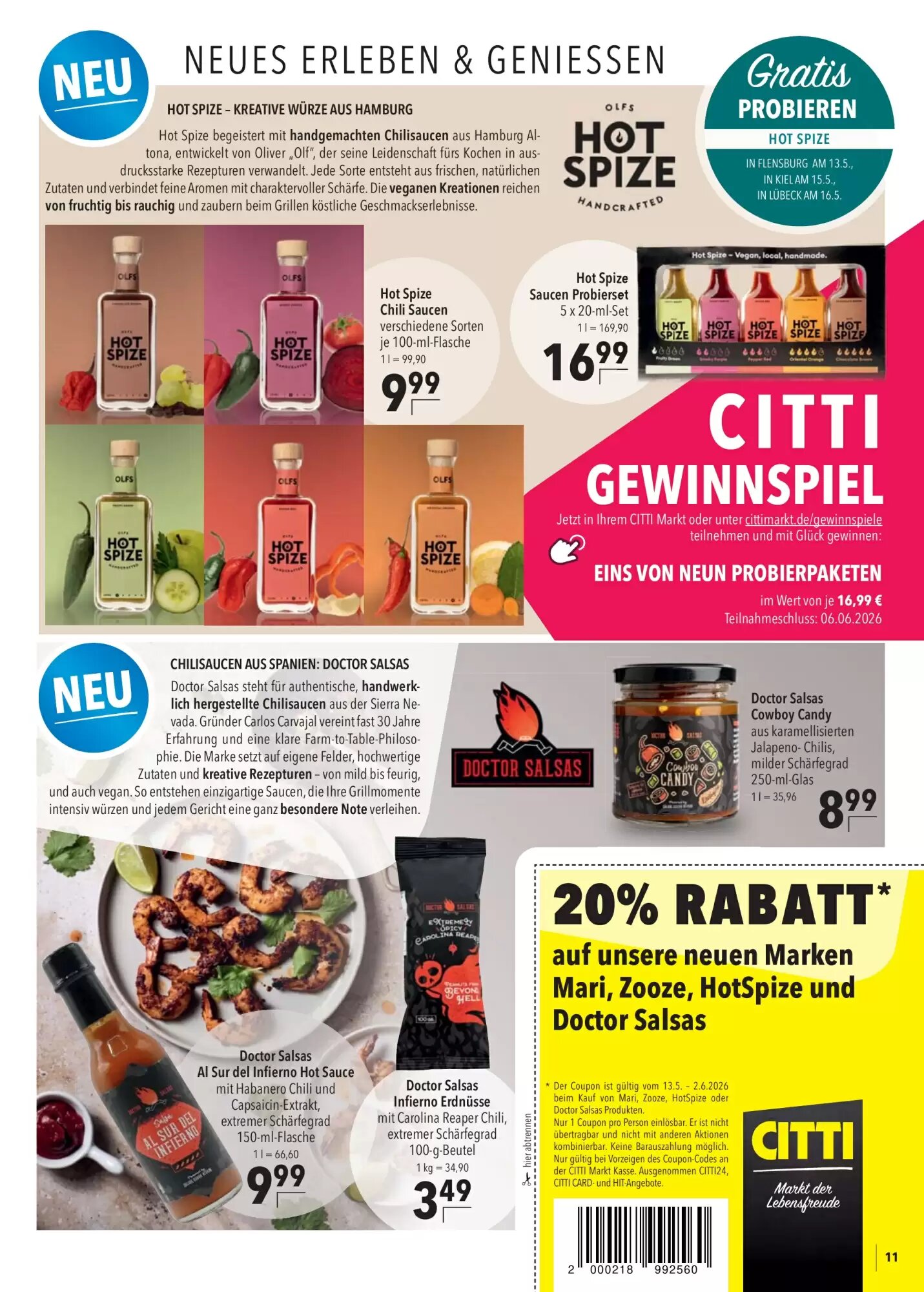 CITTI Markt Prospekt (ab 13.05.2026) zum Blättern - Seite 11