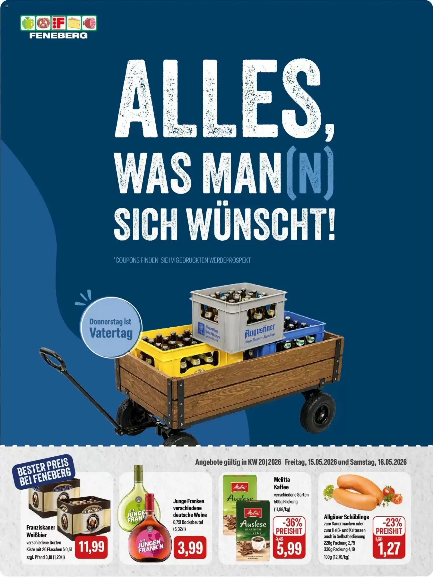 Feneberg Prospekt (ab 15.05.2026) zum Blättern - Seite 1