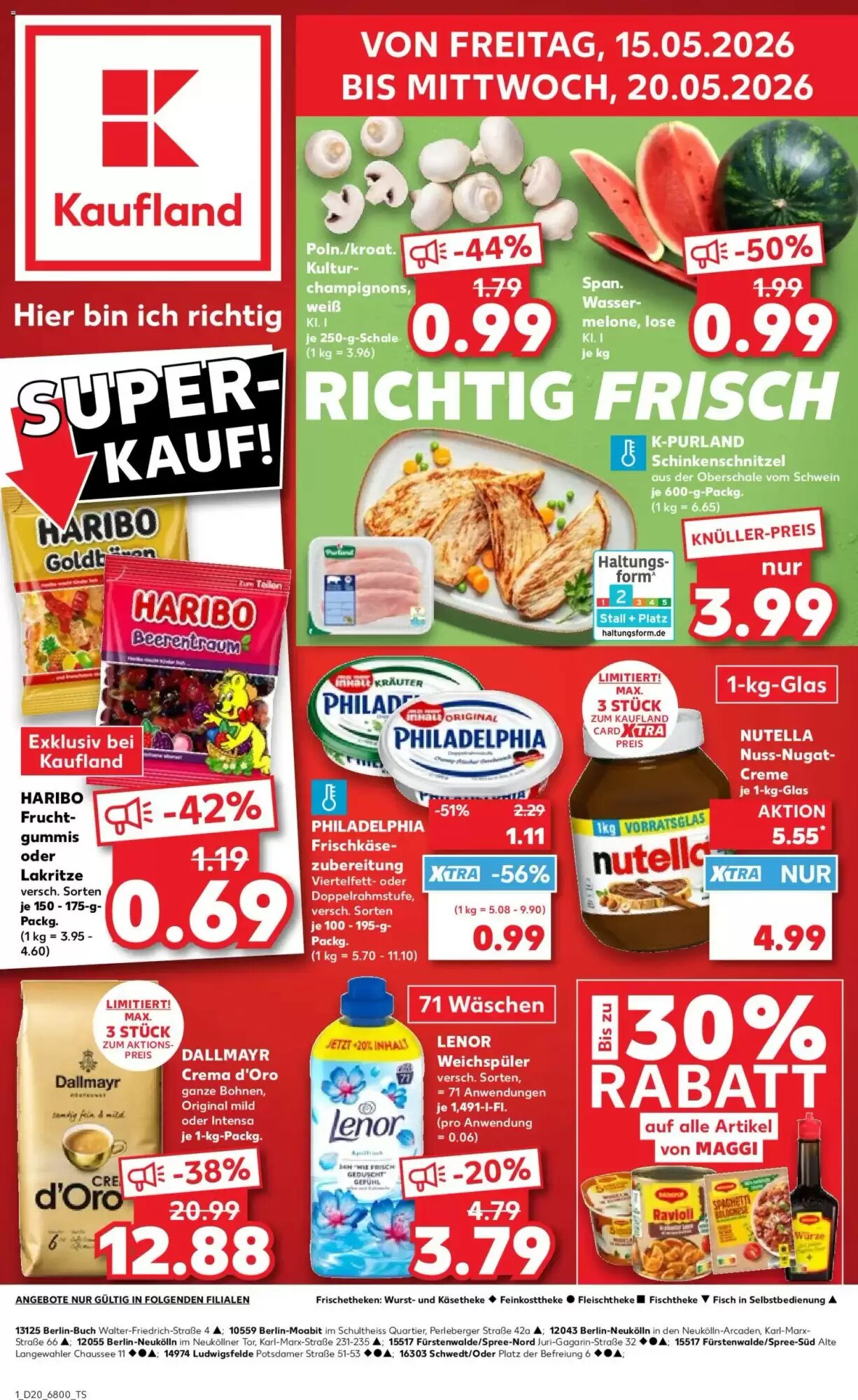 Kaufland Prospekt (ab 15.05.2026) zum Blättern - Seite 1