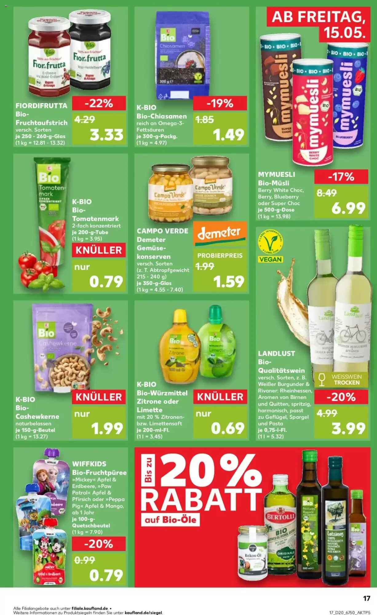 Kaufland Prospekt (ab 15.05.2026) zum Blättern - Seite 17