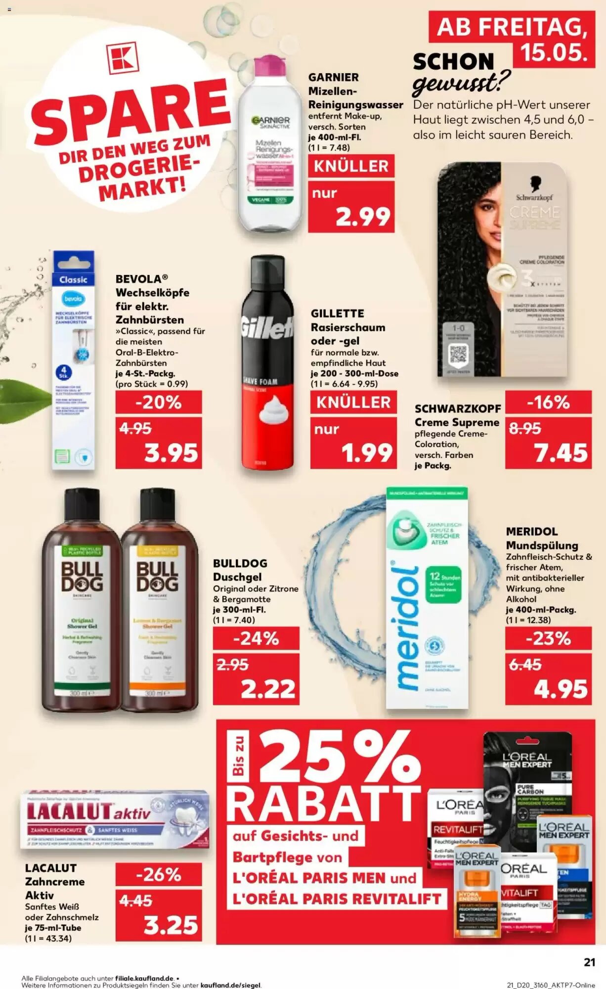 Kaufland Prospekt (ab 15.05.2026) zum Blättern - Seite 21
