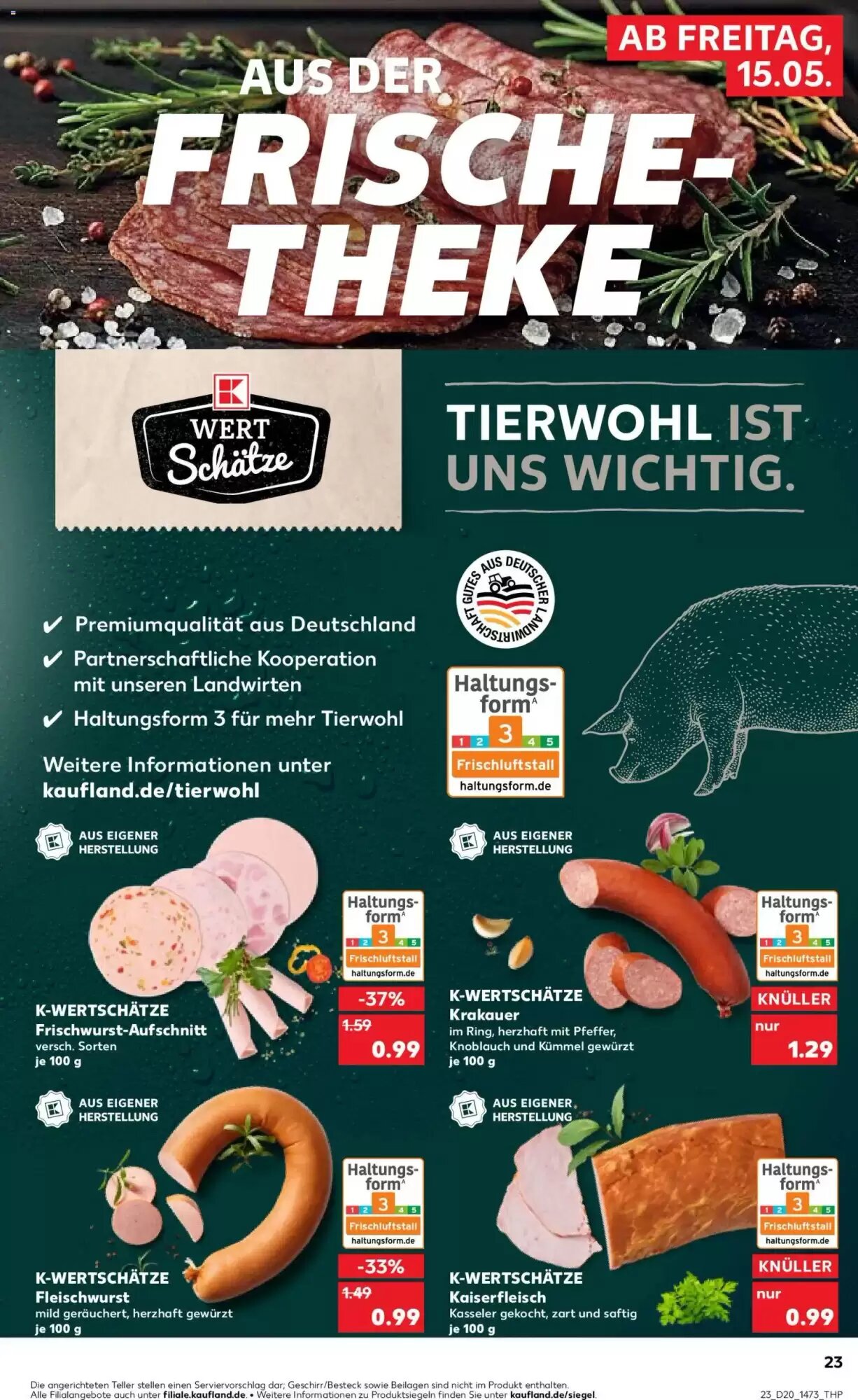 Kaufland Prospekt (ab 15.05.2026) zum Blättern - Seite 23