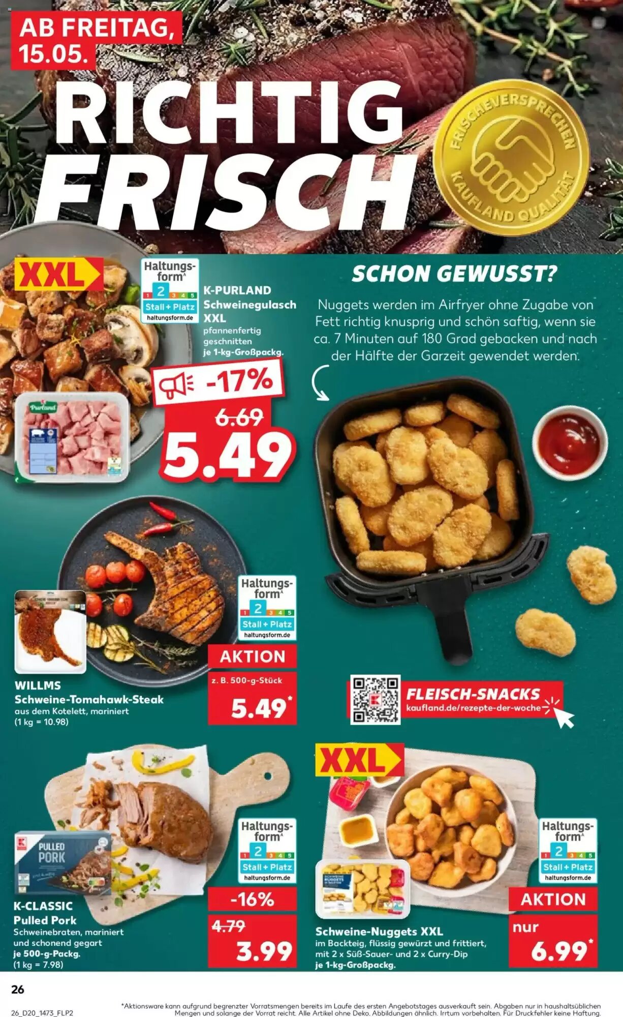 Kaufland Prospekt (ab 15.05.2026) zum Blättern - Seite 26