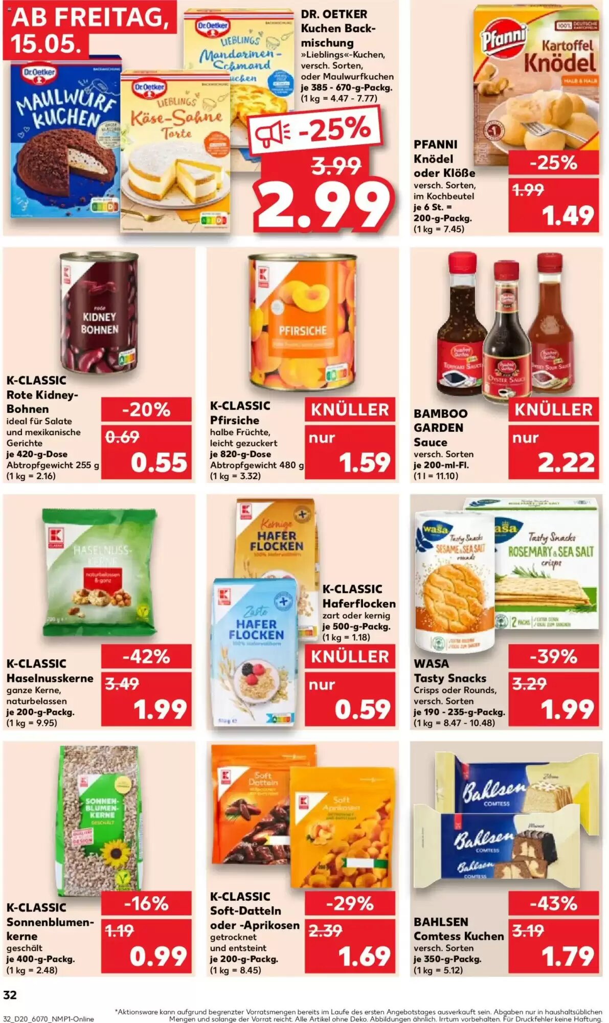 Kaufland Prospekt (ab 15.05.2026) zum Blättern - Seite 32