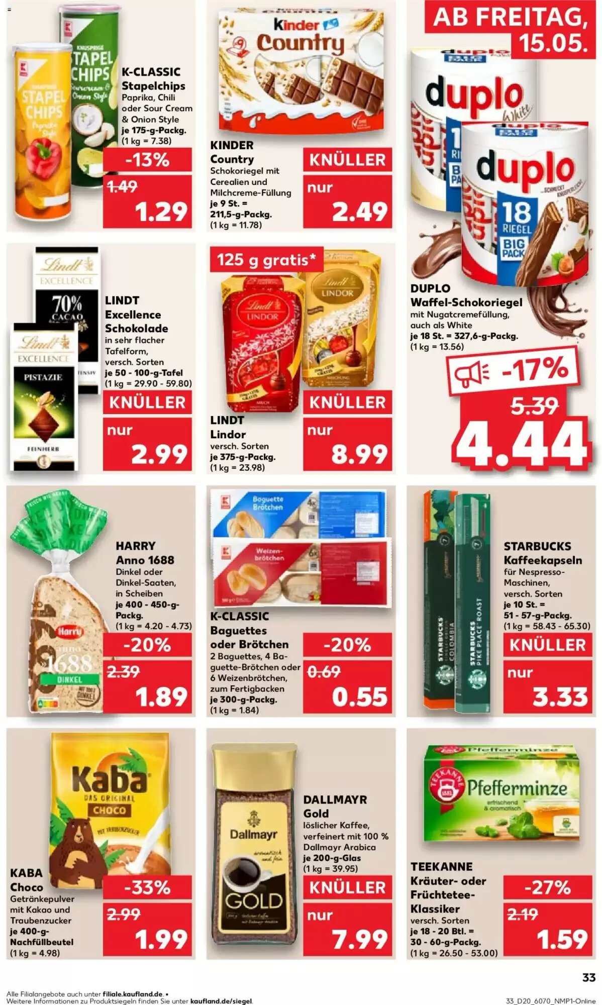 Kaufland Prospekt (ab 15.05.2026) zum Blättern - Seite 33