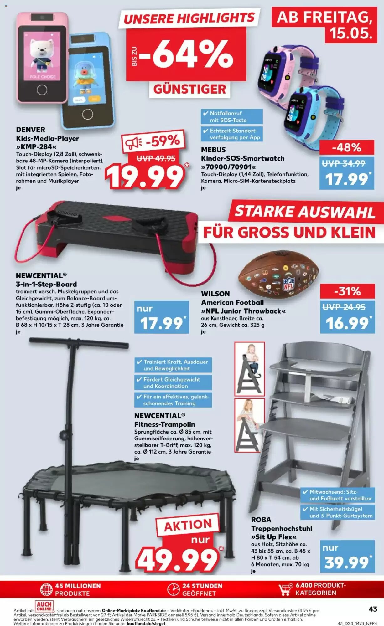 Kaufland Prospekt (ab 15.05.2026) zum Blättern - Seite 43