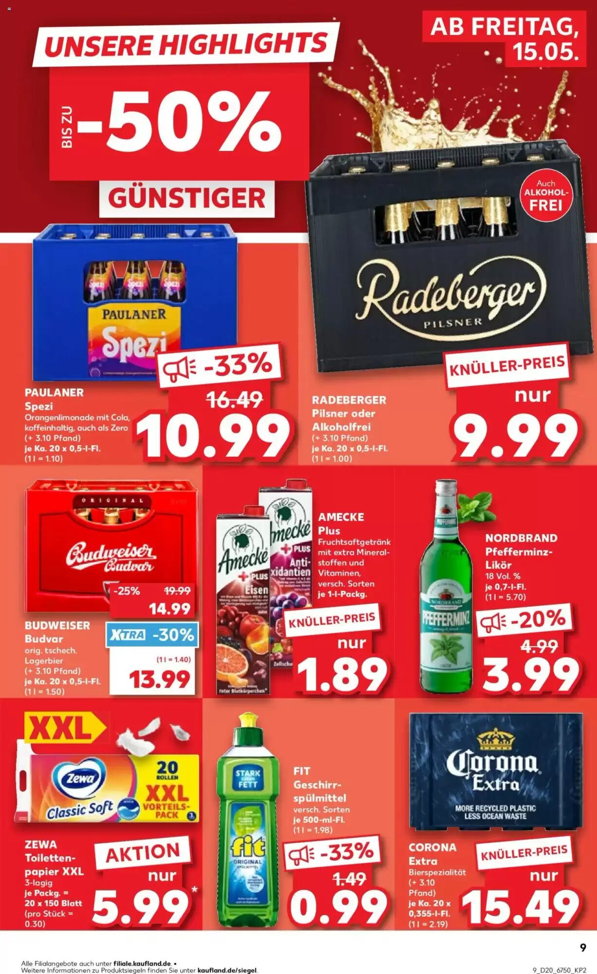Kaufland Prospekt (ab 15.05.2026) zum Blättern - Seite 9