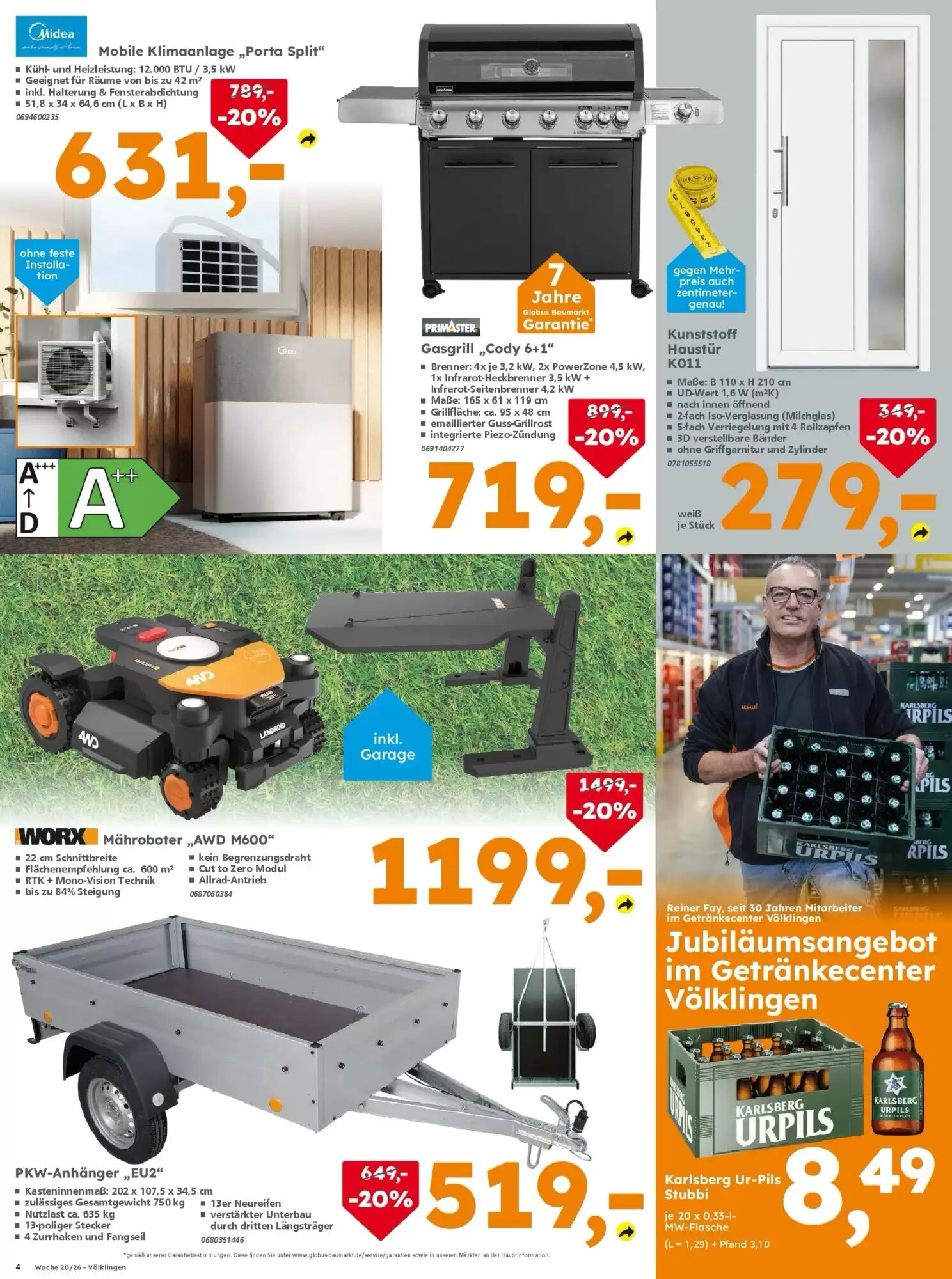 Globus Baumarkt Prospekt (ab 15.05.2026) zum Blättern - Seite 5