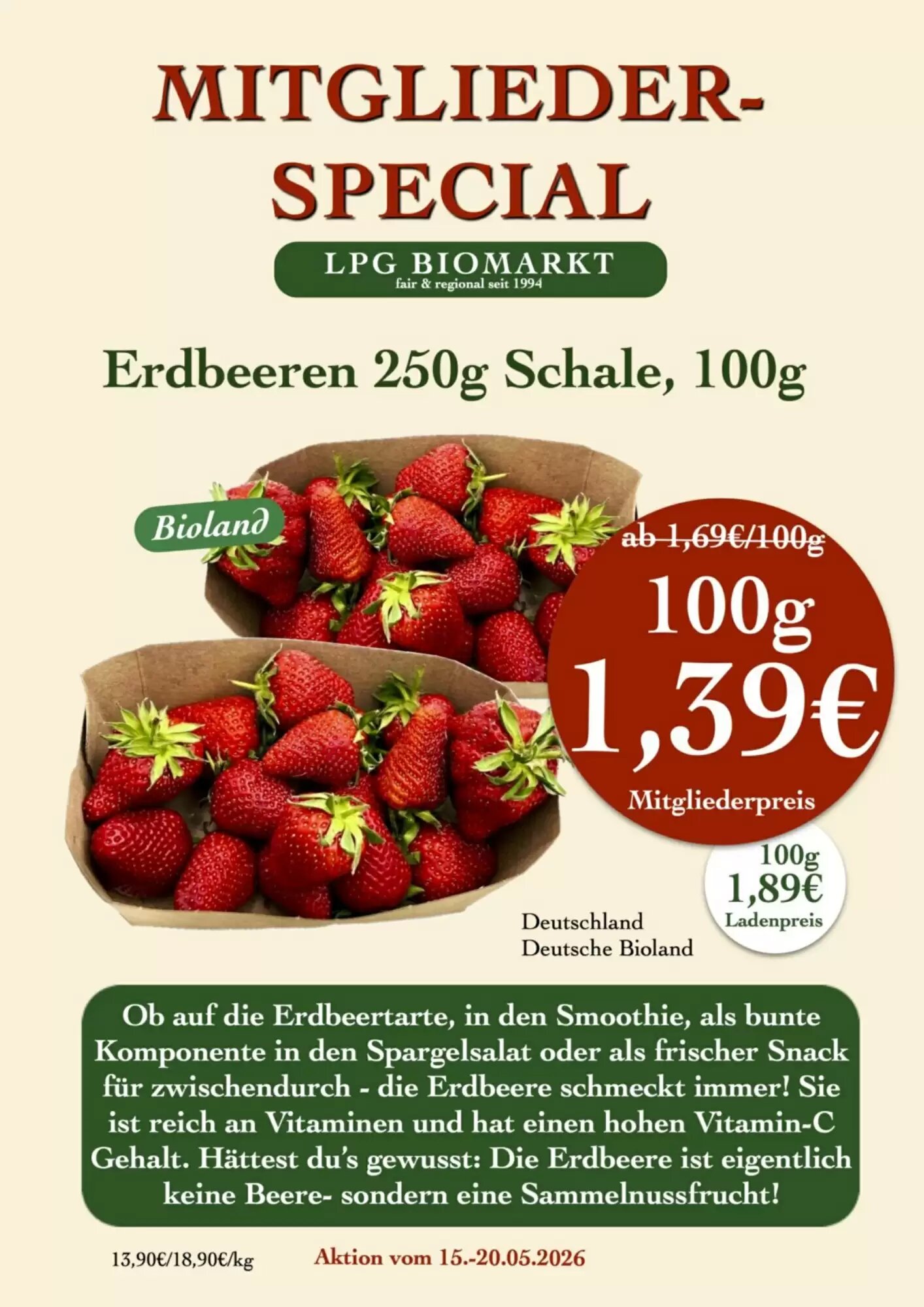 LPG Biomarkt Prospekt (ab 15.05.2026) zum Blättern - Seite 10