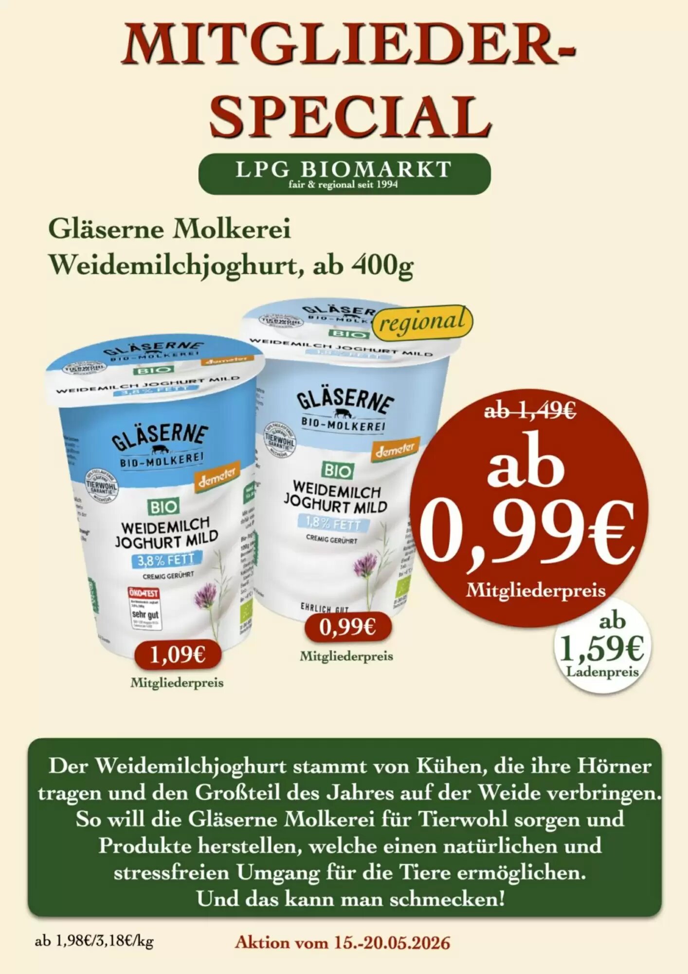 LPG Biomarkt Prospekt (ab 15.05.2026) zum Blättern - Seite 7