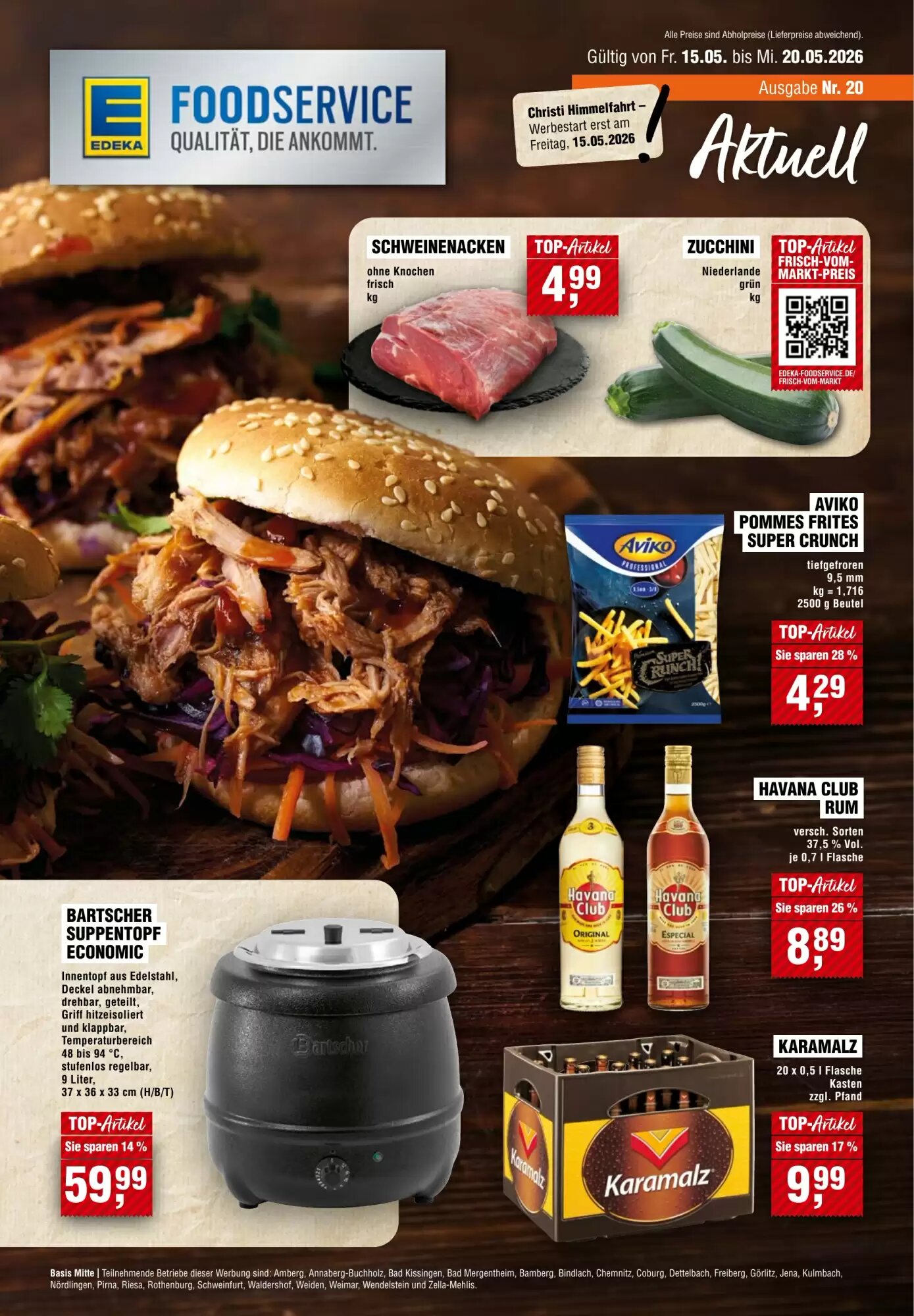 EDEKA Foodservice Prospekt (ab 15.05.2026) zum Blättern - Seite 1