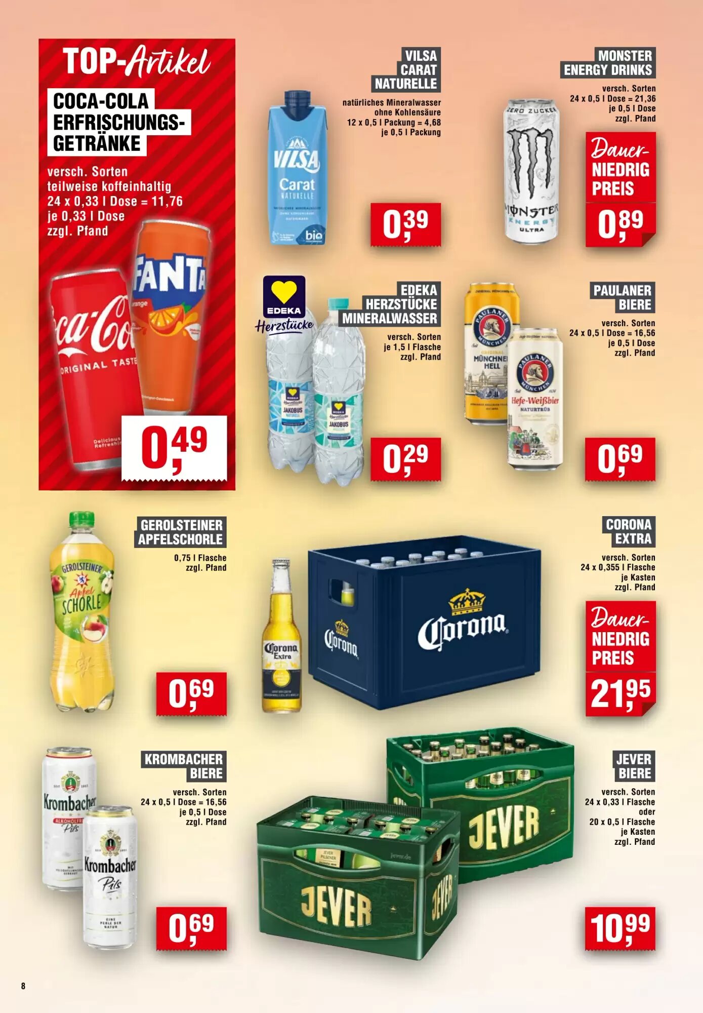 EDEKA Foodservice Prospekt (ab 15.05.2026) zum Blättern - Seite 8